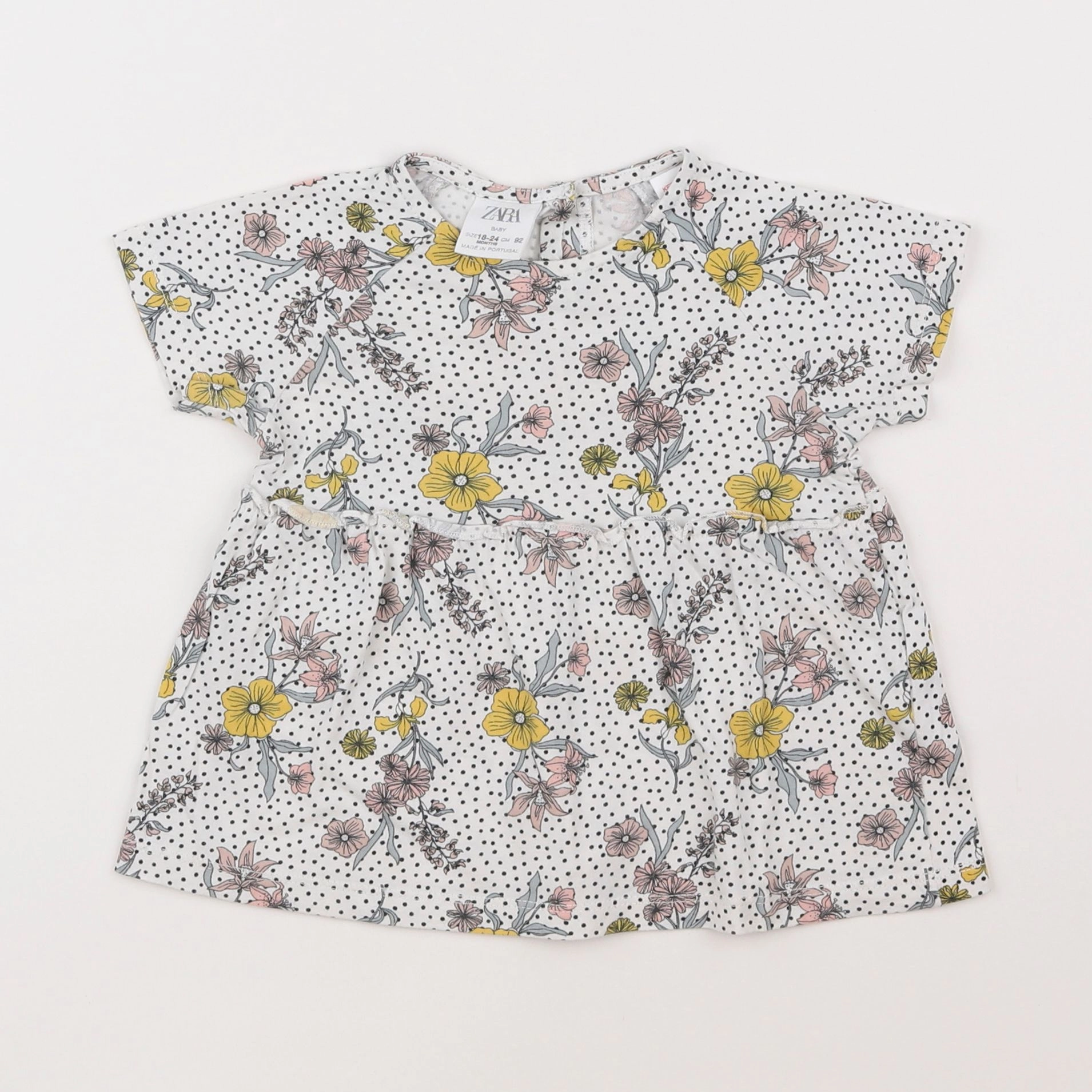 Zara - tee-shirt multicolore - 18 mois à 2 ans