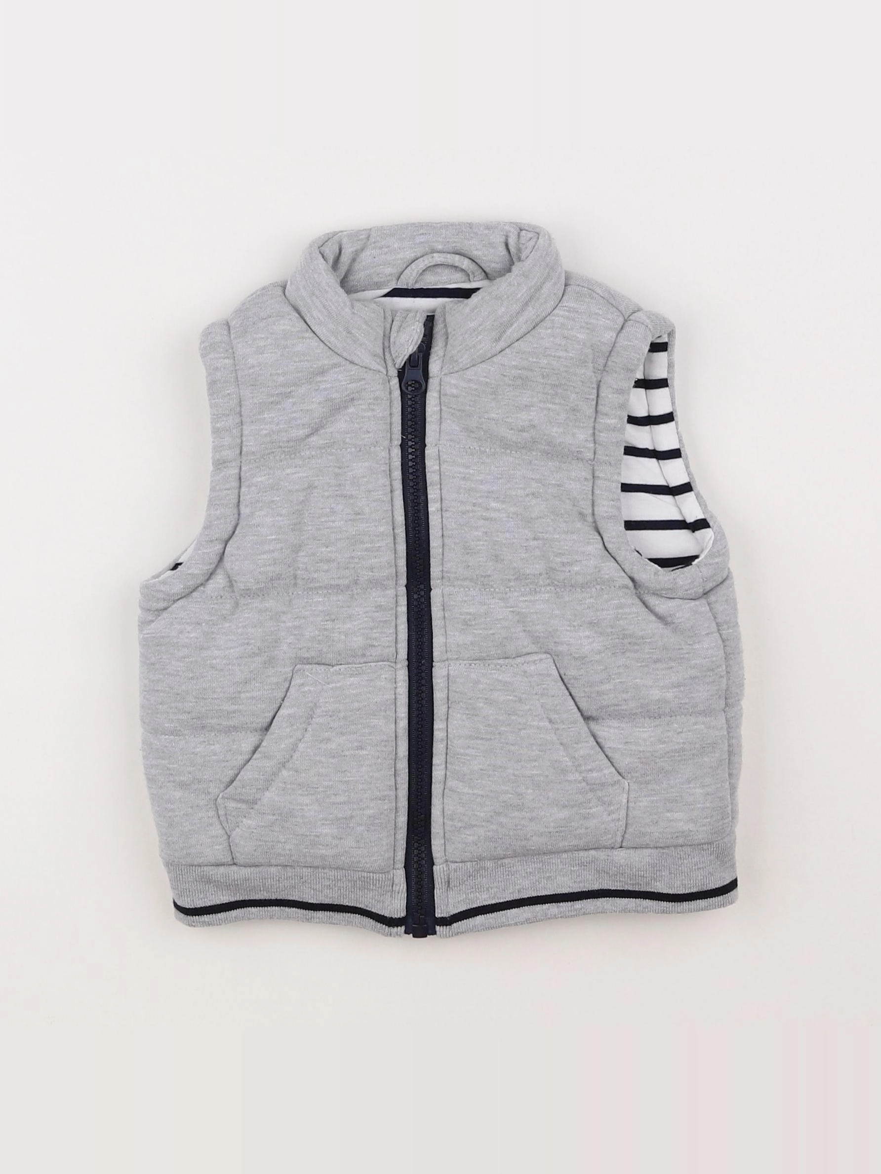 Boutchou - doudoune gris - 12 mois