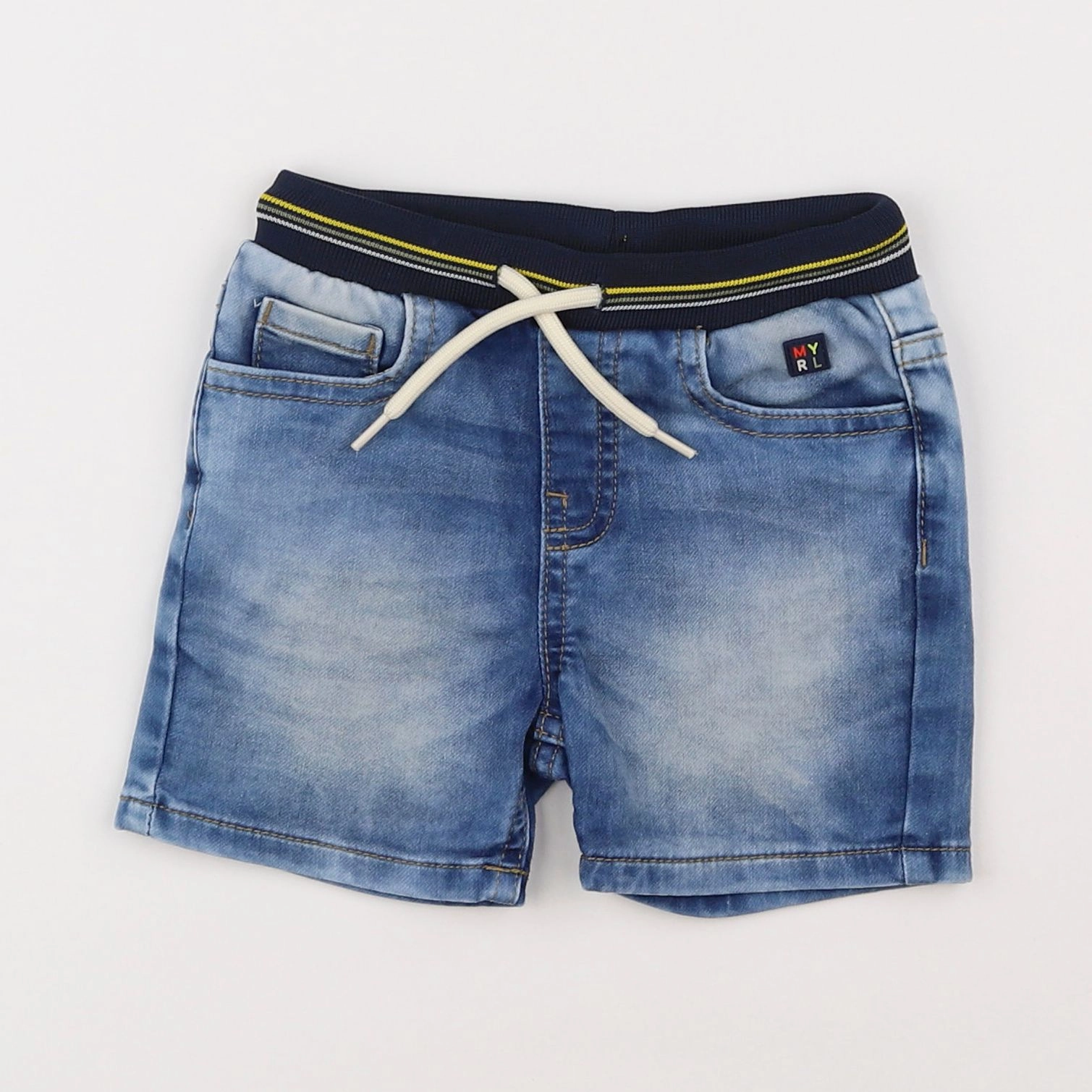 Mayoral - short bleu - 12 mois