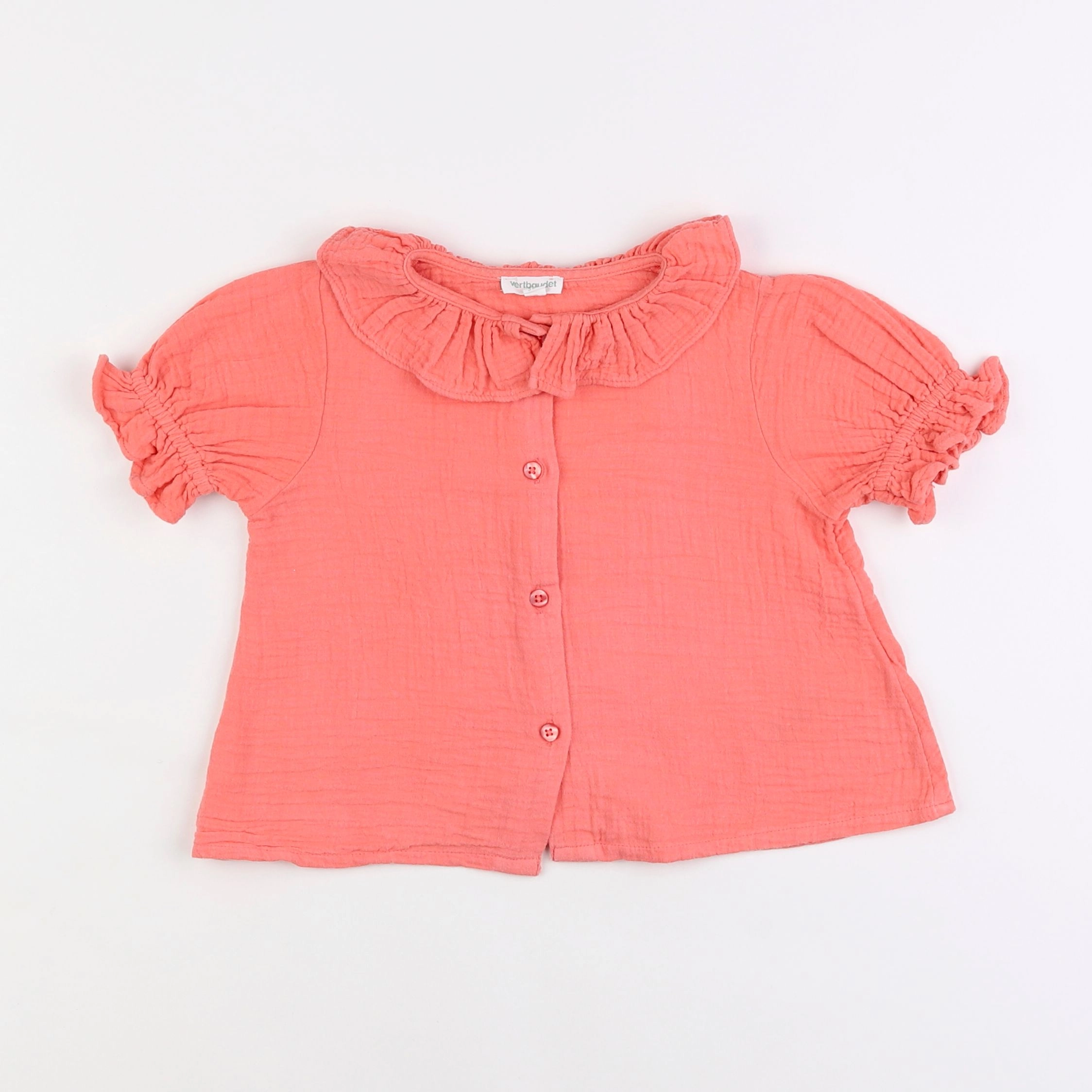 Vertbaudet - blouse rose - 3 ans