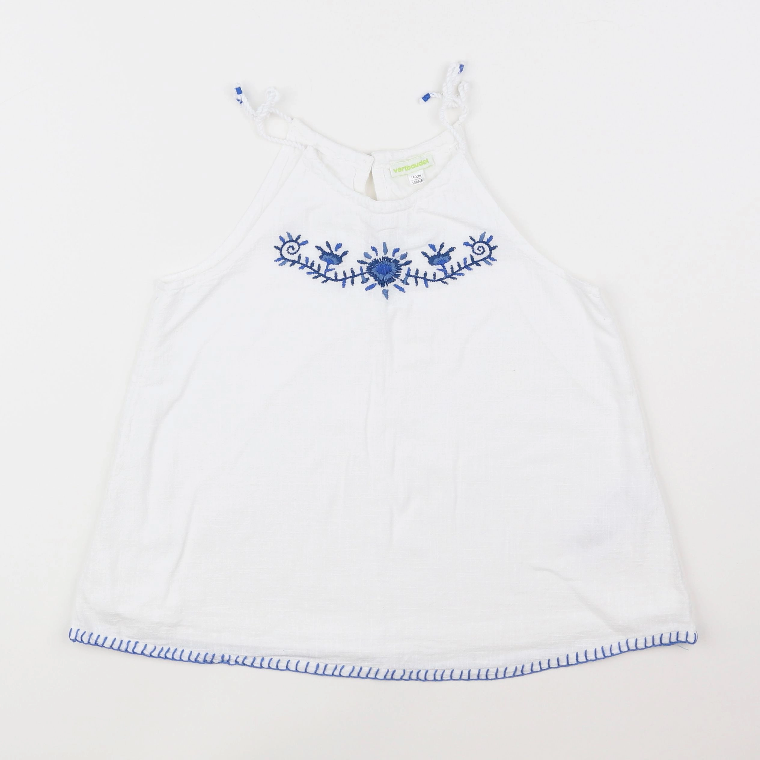 Vertbaudet - blouse blanc - 10 ans