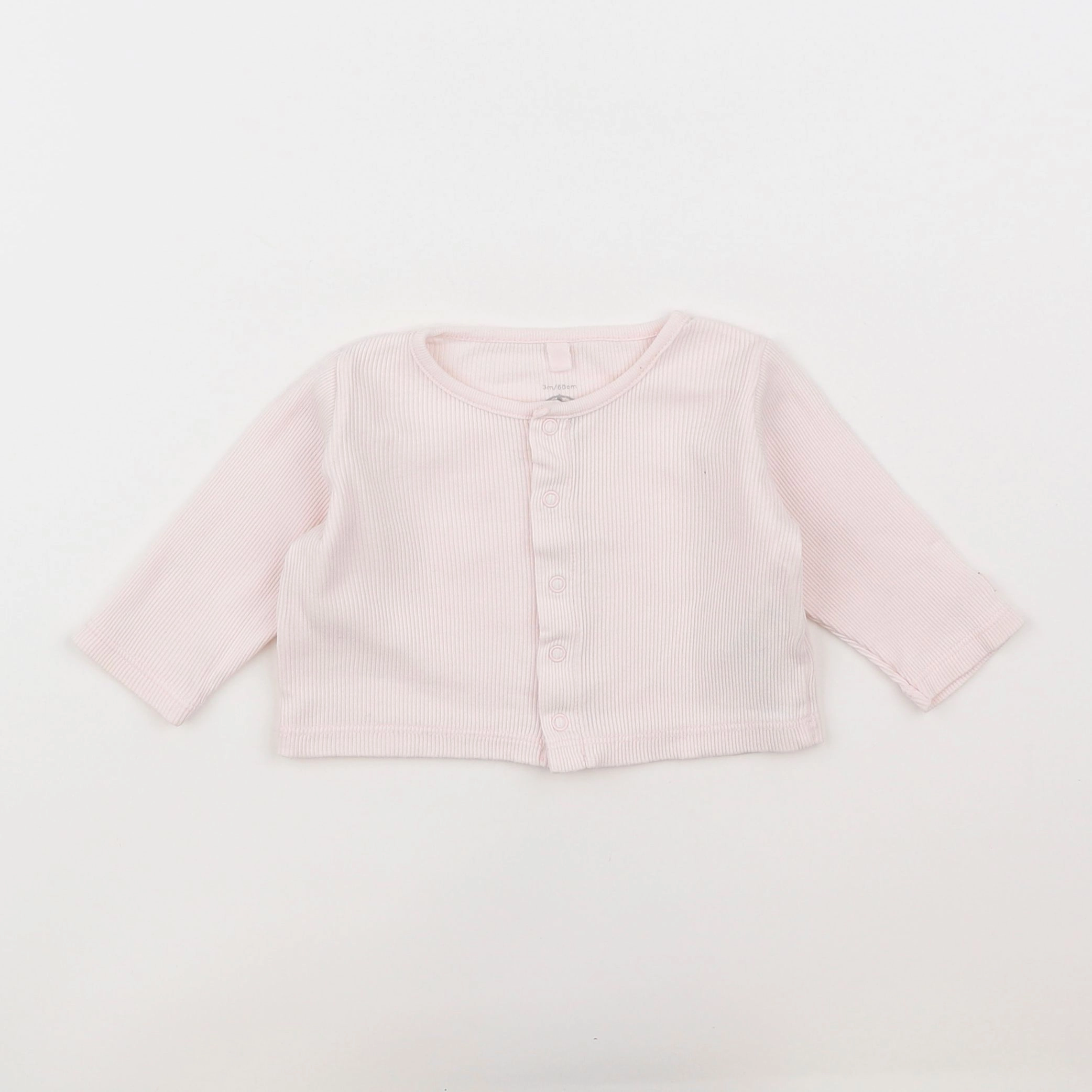 Petit Bateau - tee-shirt rose - 3 mois