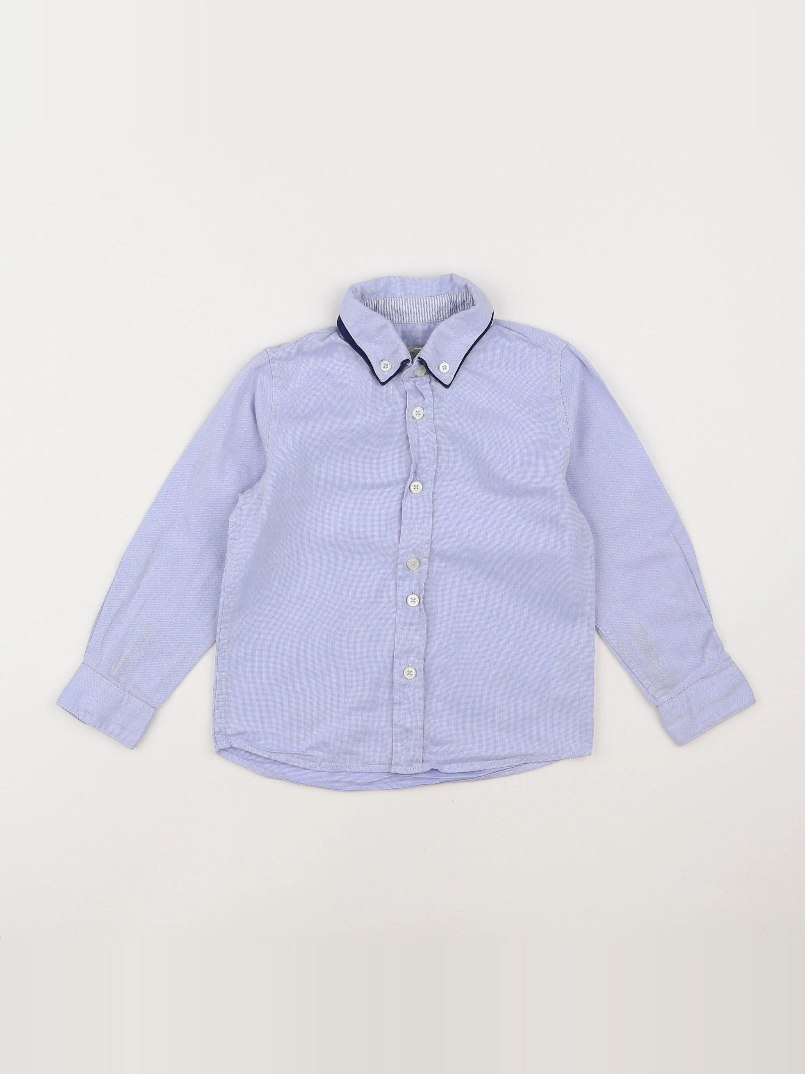 Zara - chemise bleu - 3/4 ans