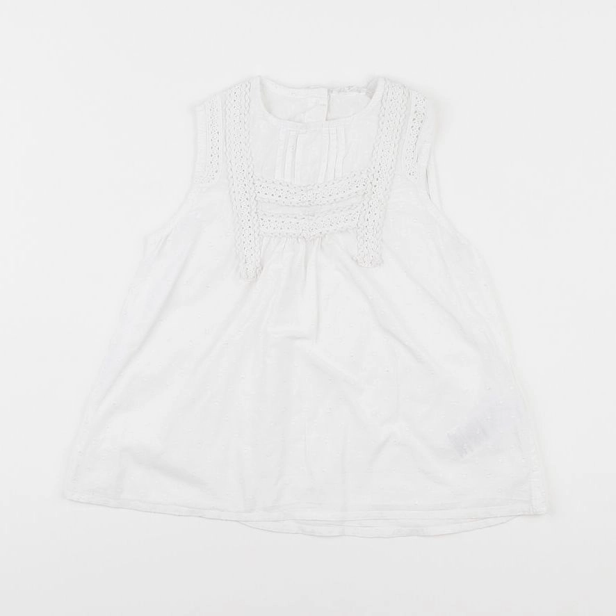 Vertbaudet - blouse blanc - 8 ans