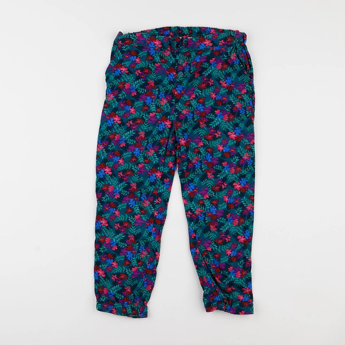 Vertbaudet - pantalon multicolore - 9 ans