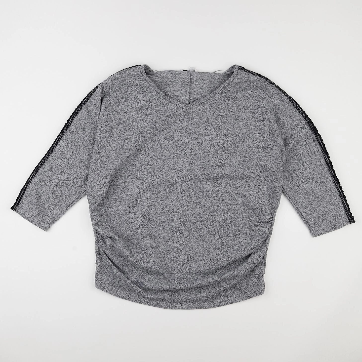 La Halle - pull grossesse gris - 44 à 46