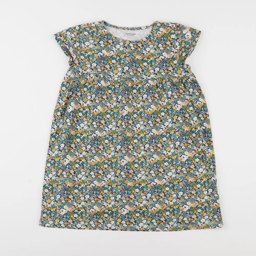Vertbaudet - robe vert - 8 ans