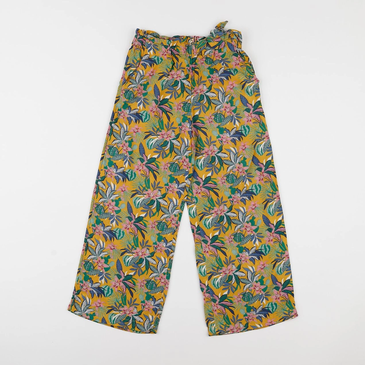 Vertbaudet - pantalon jaune - 7 ans