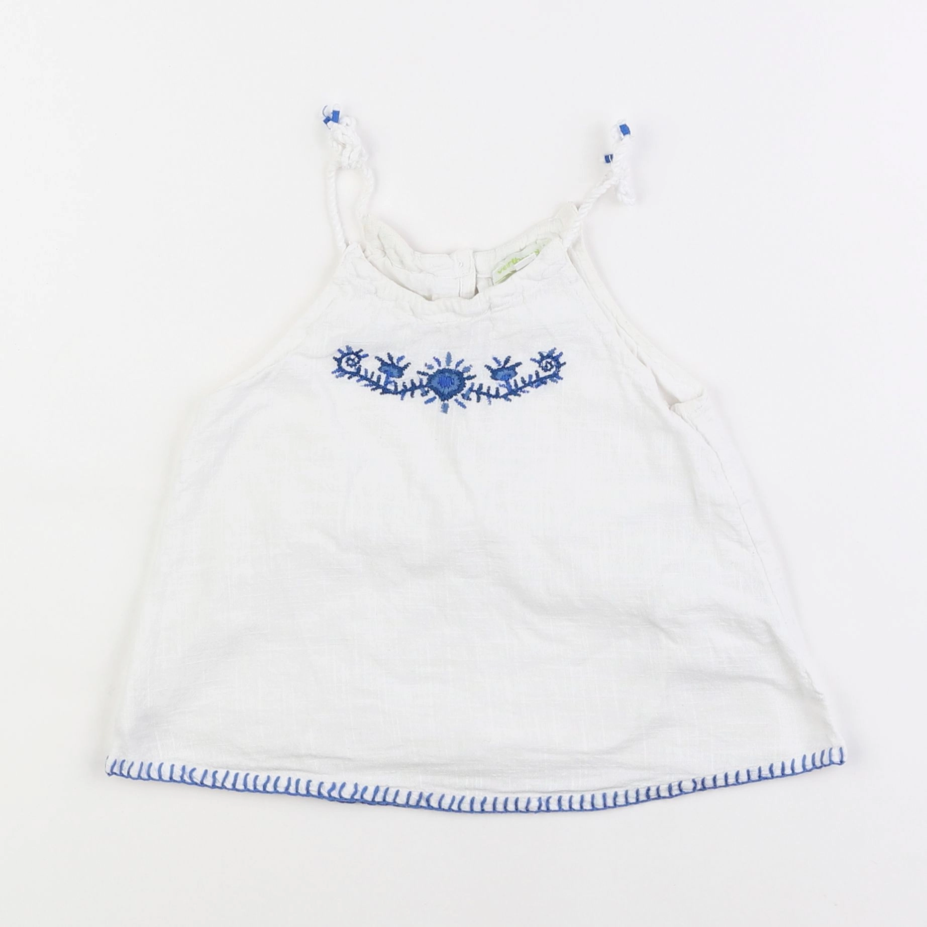 Vertbaudet - blouse bleu - 4 ans