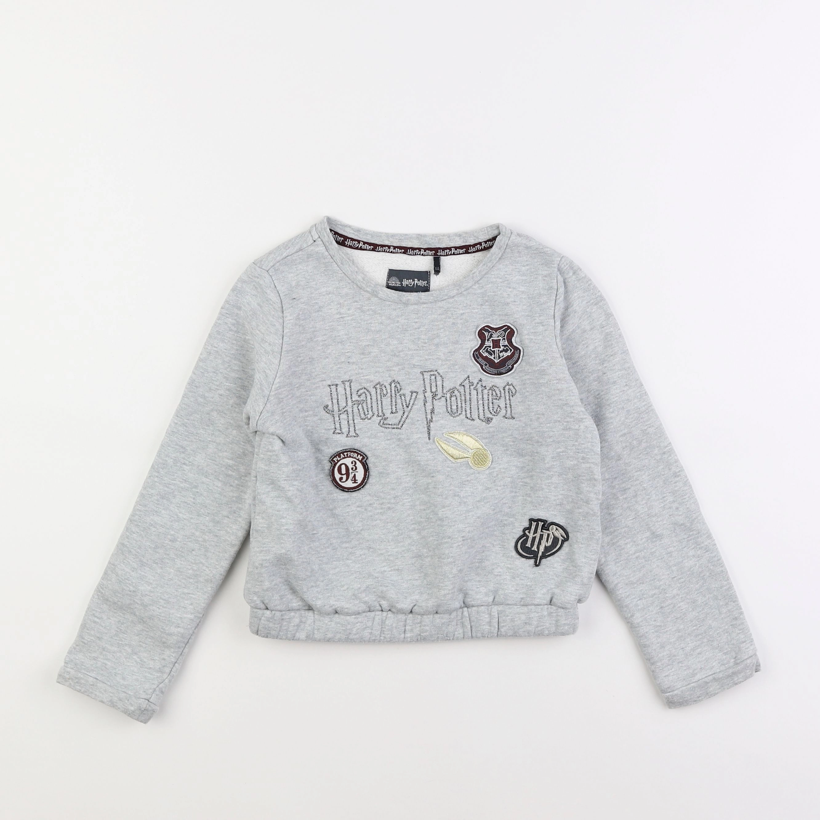 IKKS - sweat gris - 6 ans