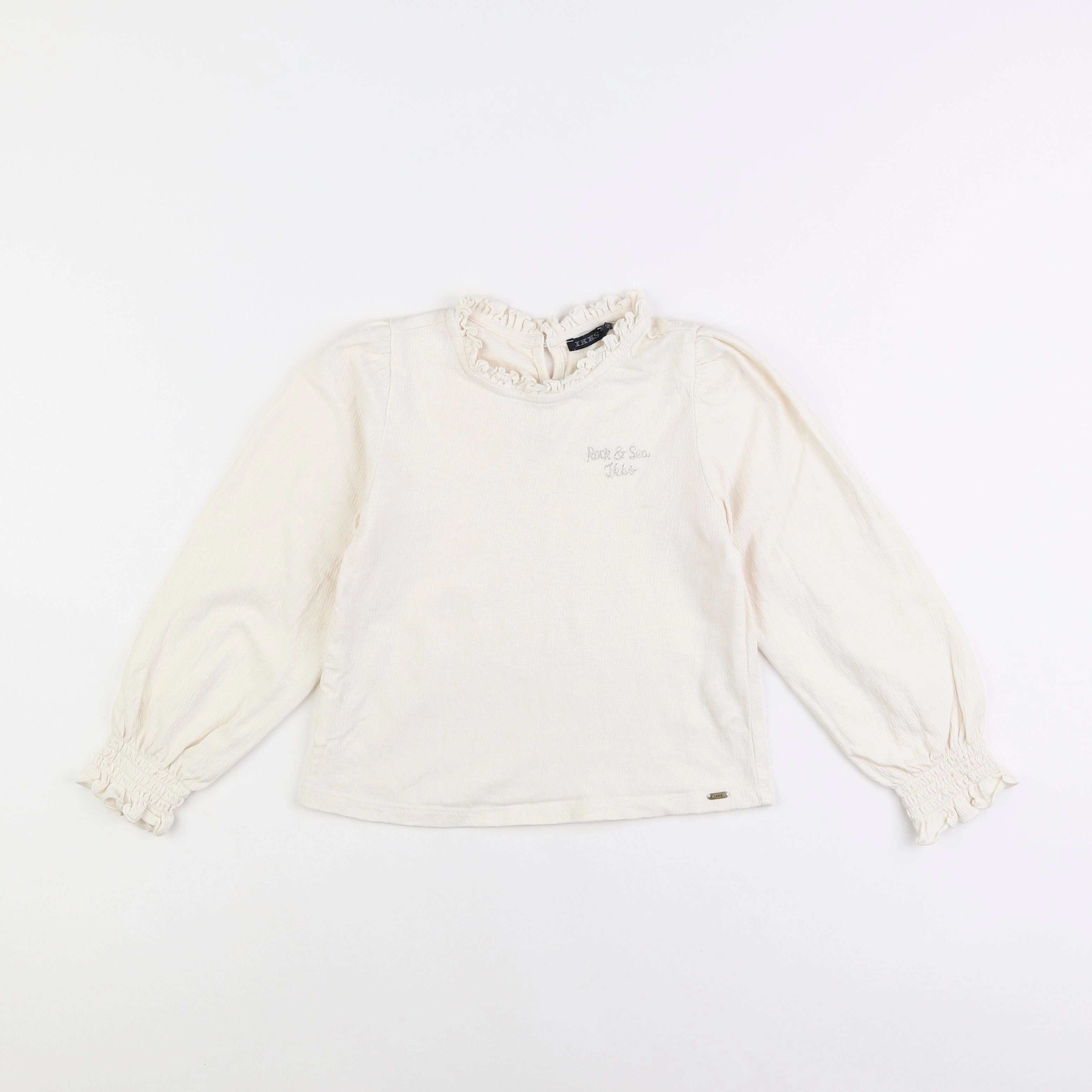 IKKS - blouse beige - 6 ans