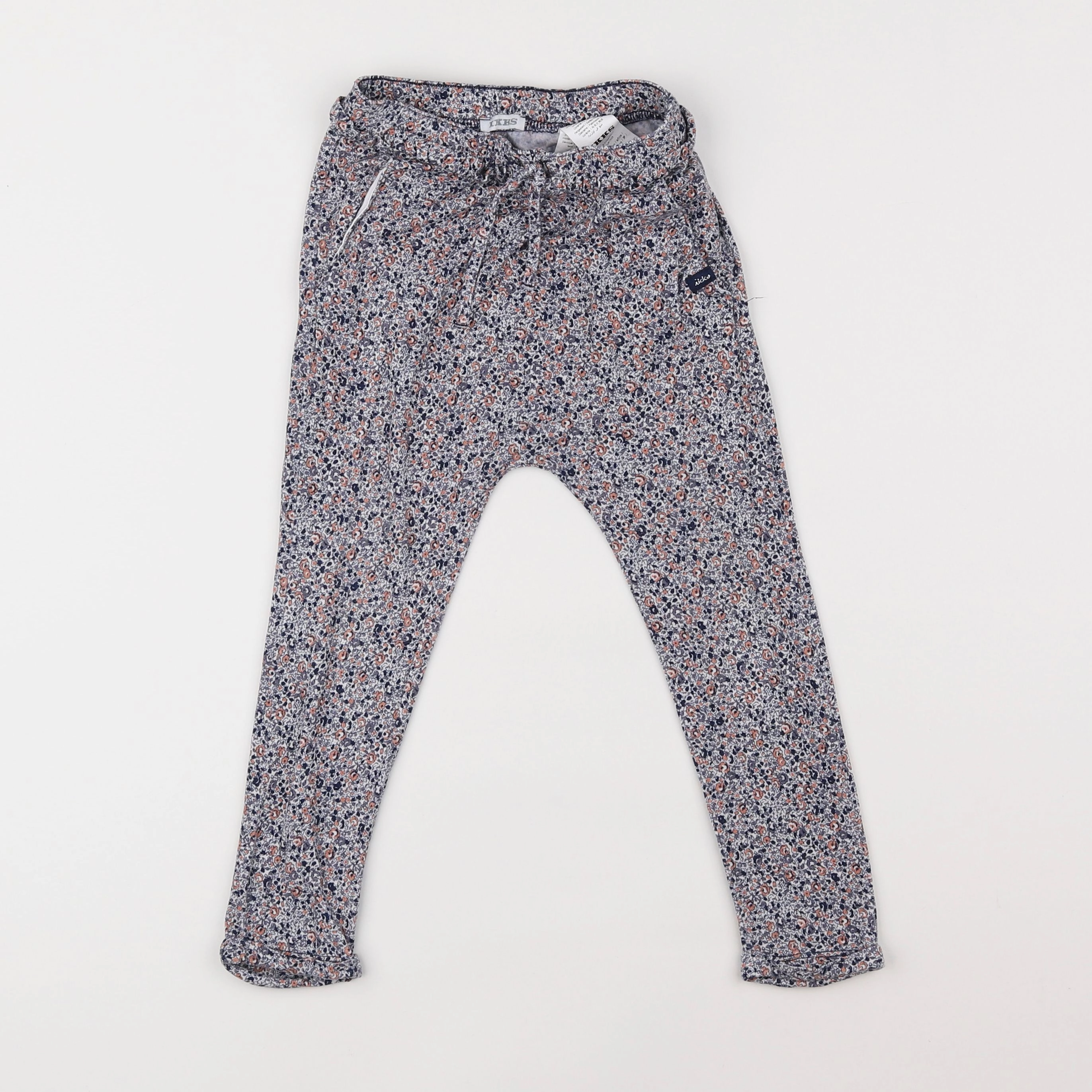 IKKS - legging bleu, rose - 3 ans