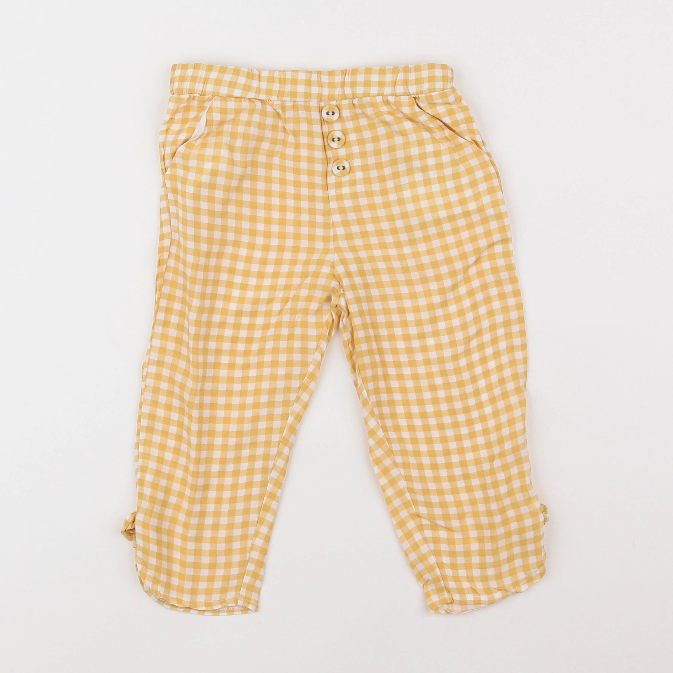 Vertbaudet - pantalon jaune - 4 ans