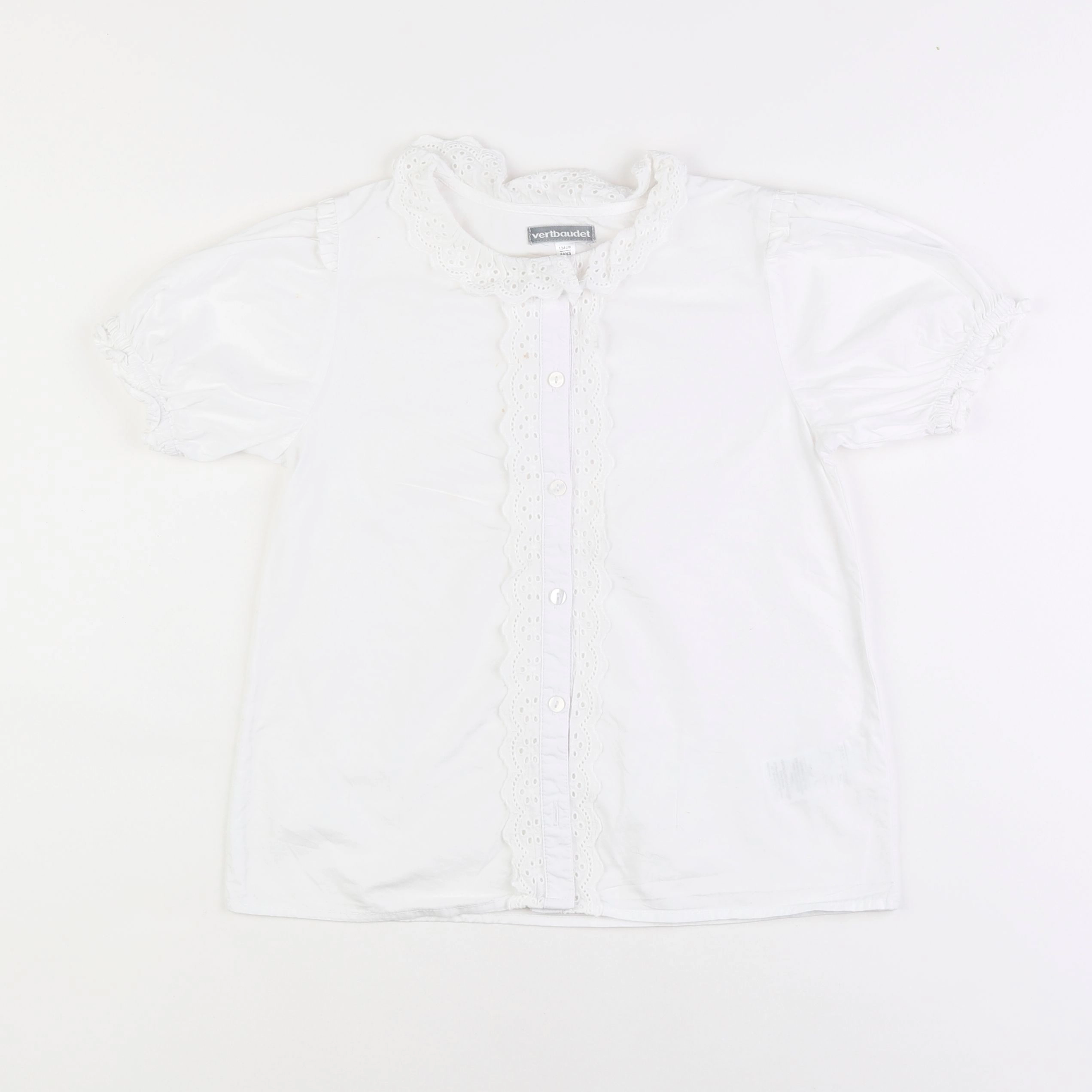 Vertbaudet - blouse blanc - 9 ans