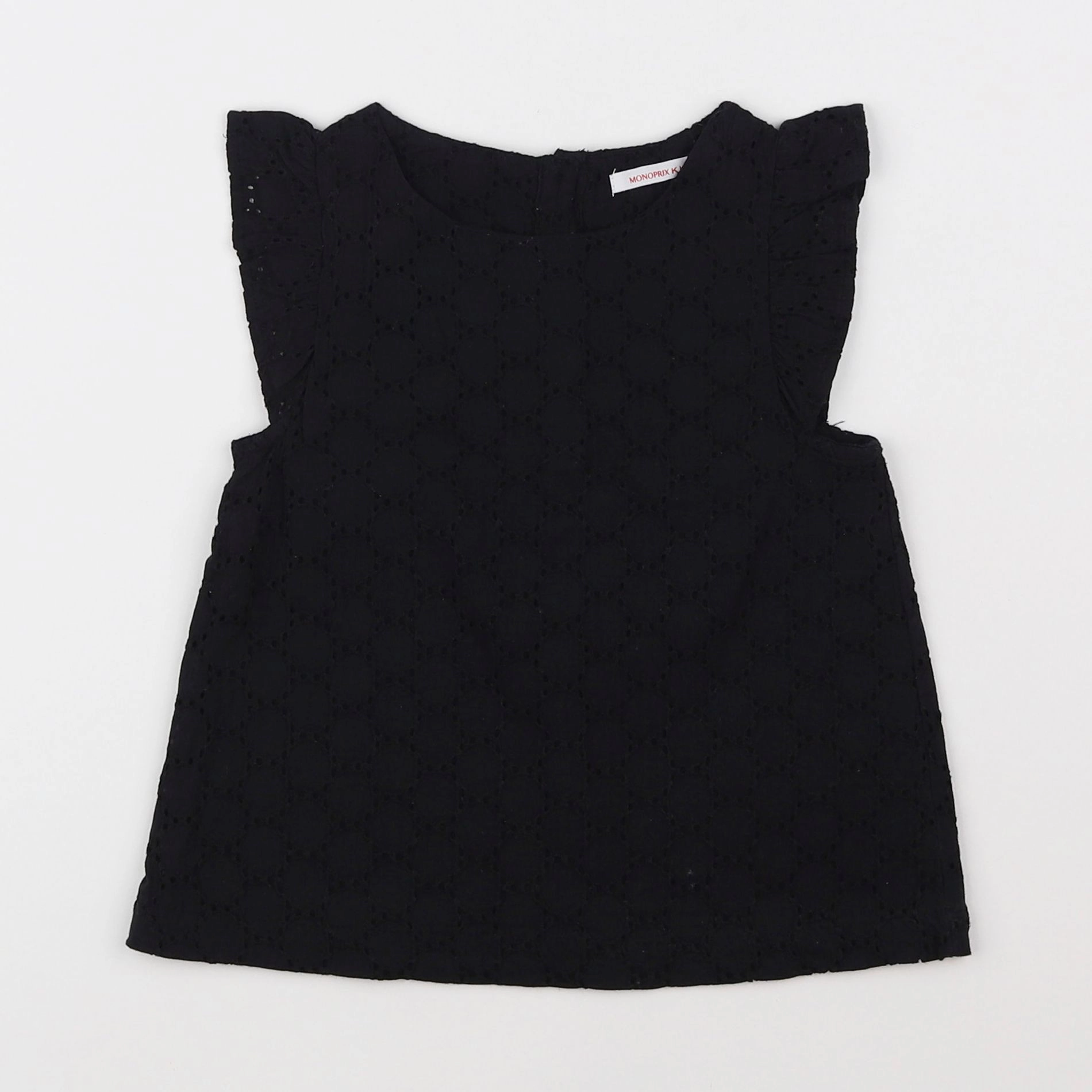 Monoprix - blouse noir - 4 ans