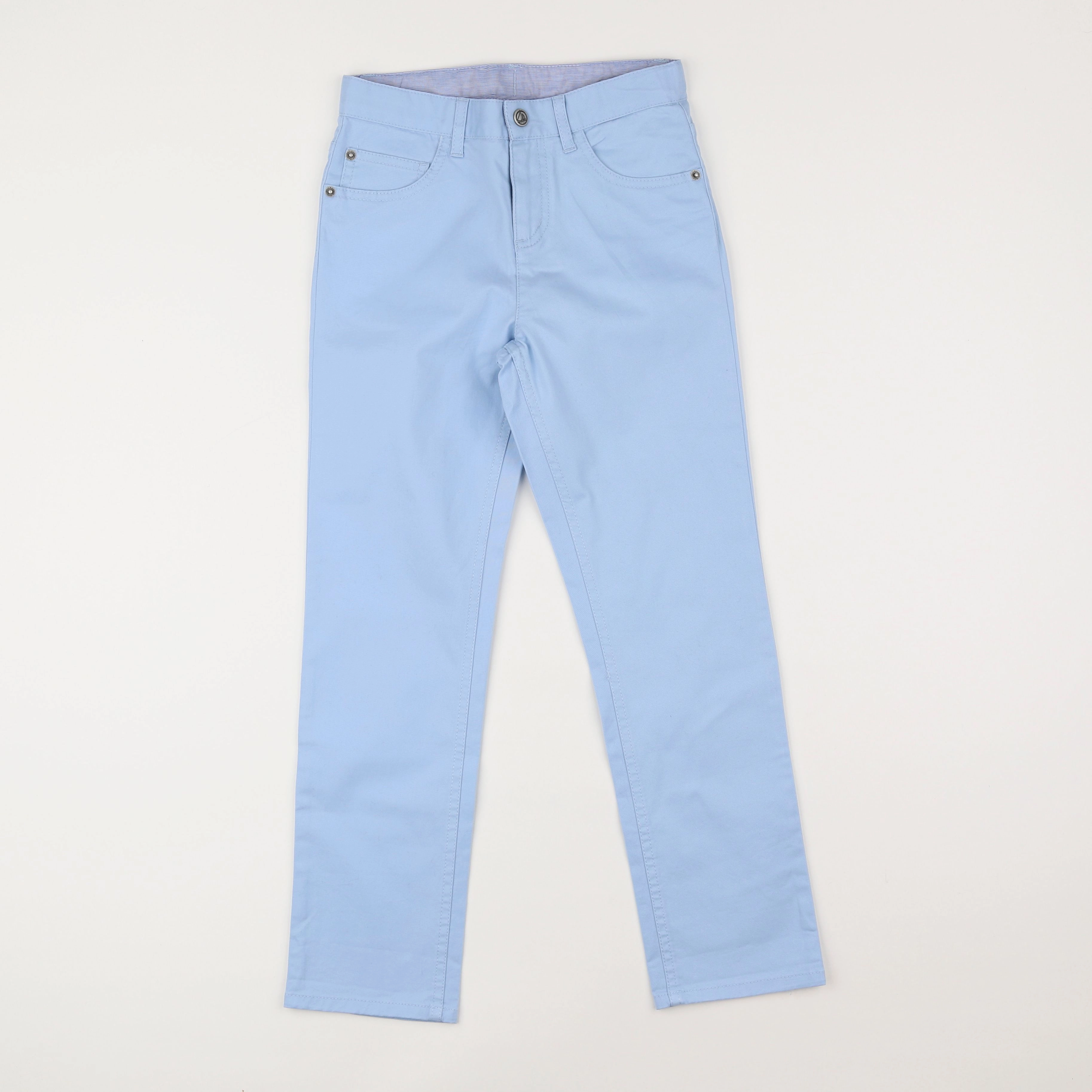 Petit Bateau - pantalon bleu - 8 ans