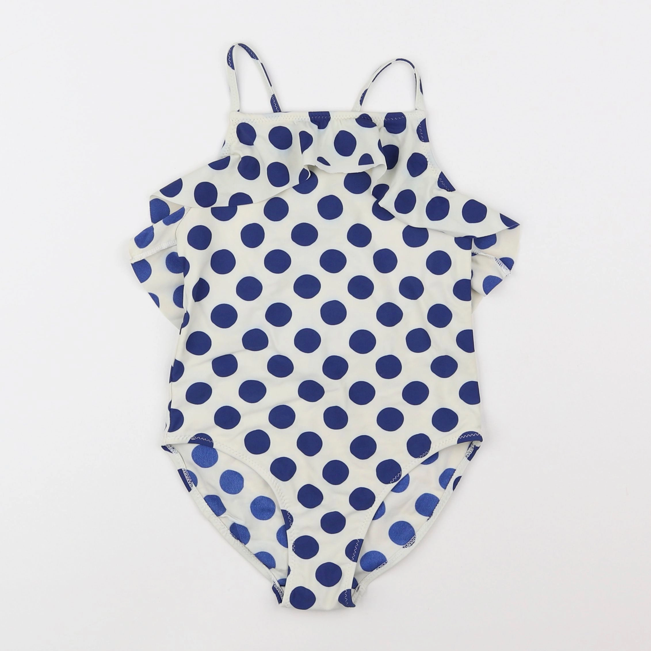 Zara - maillot de bain blanc, bleu - 8/9 ans