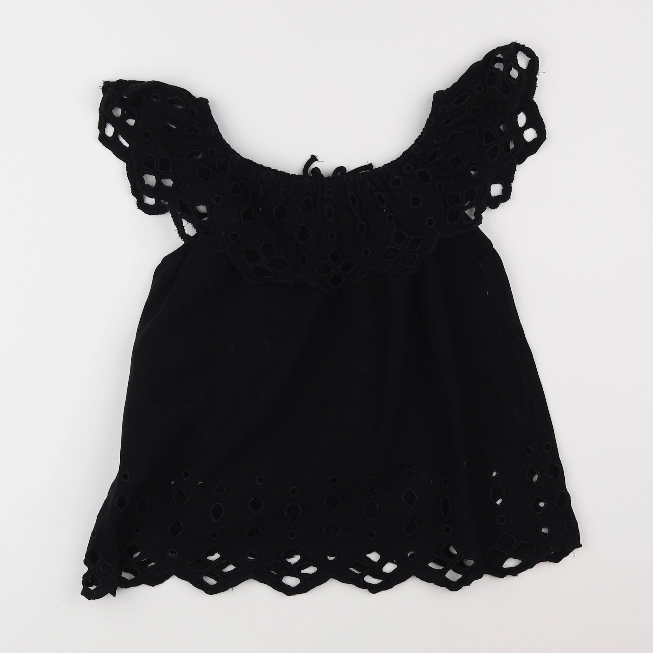 Zara - blouse noir - 9 ans