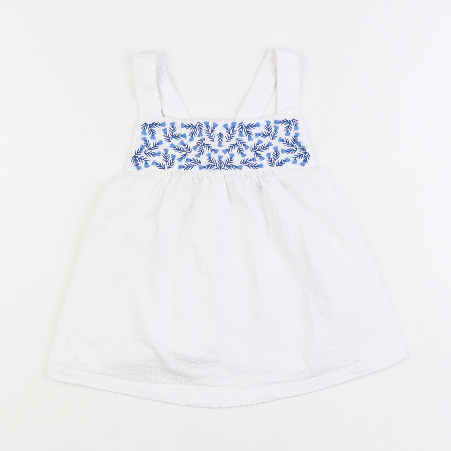 Okaidi - blouse bleu - 4 ans