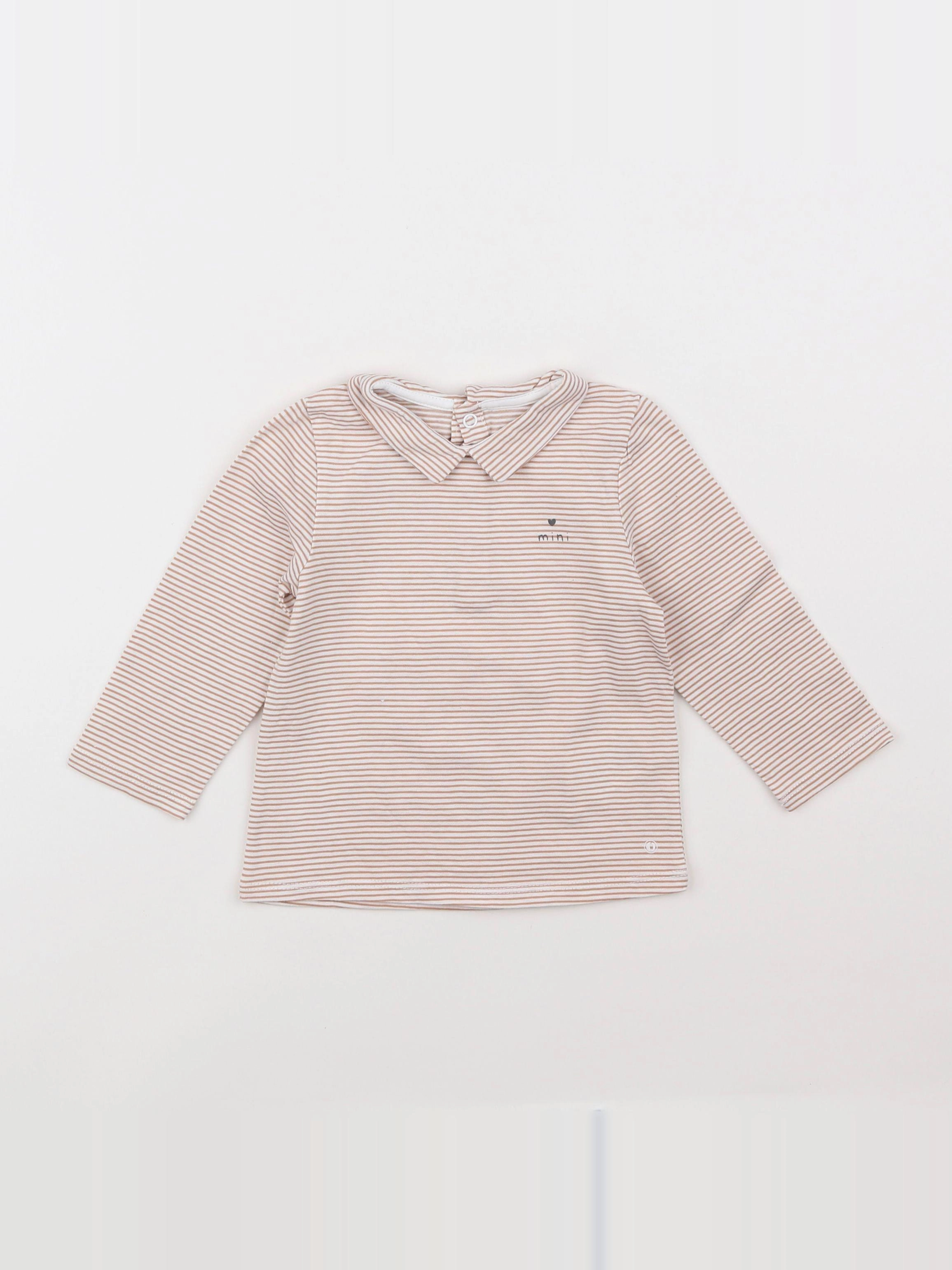 Absorba - tee-shirt marron - 12 mois