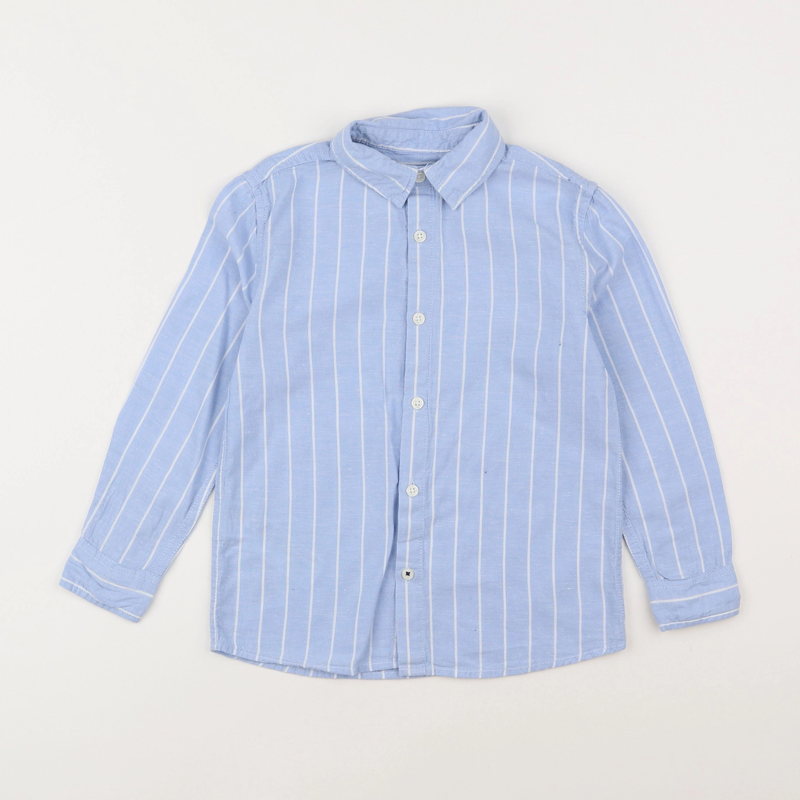 Mango - chemise bleu - 6 ans