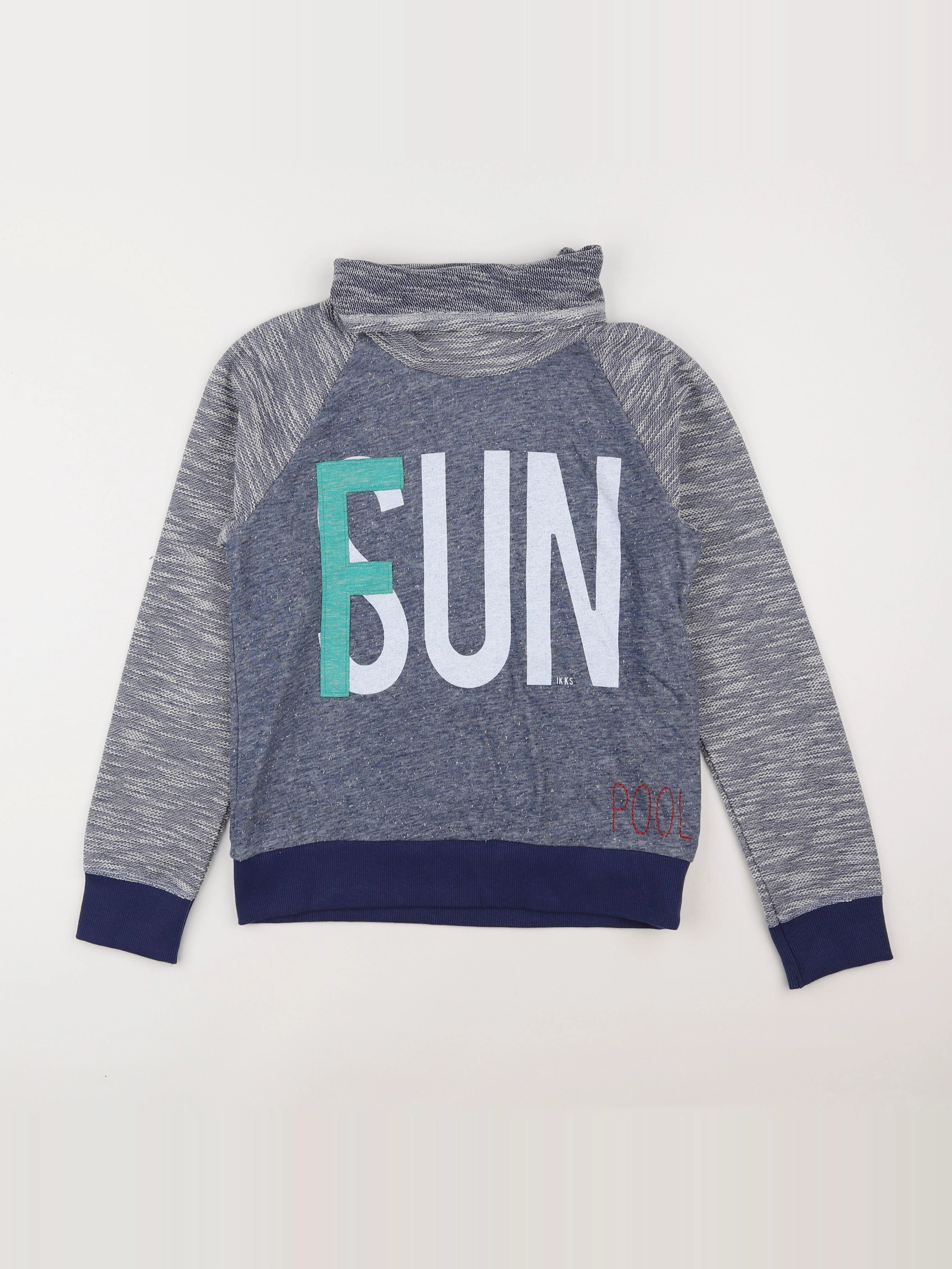 IKKS - pull bleu - 12 ans