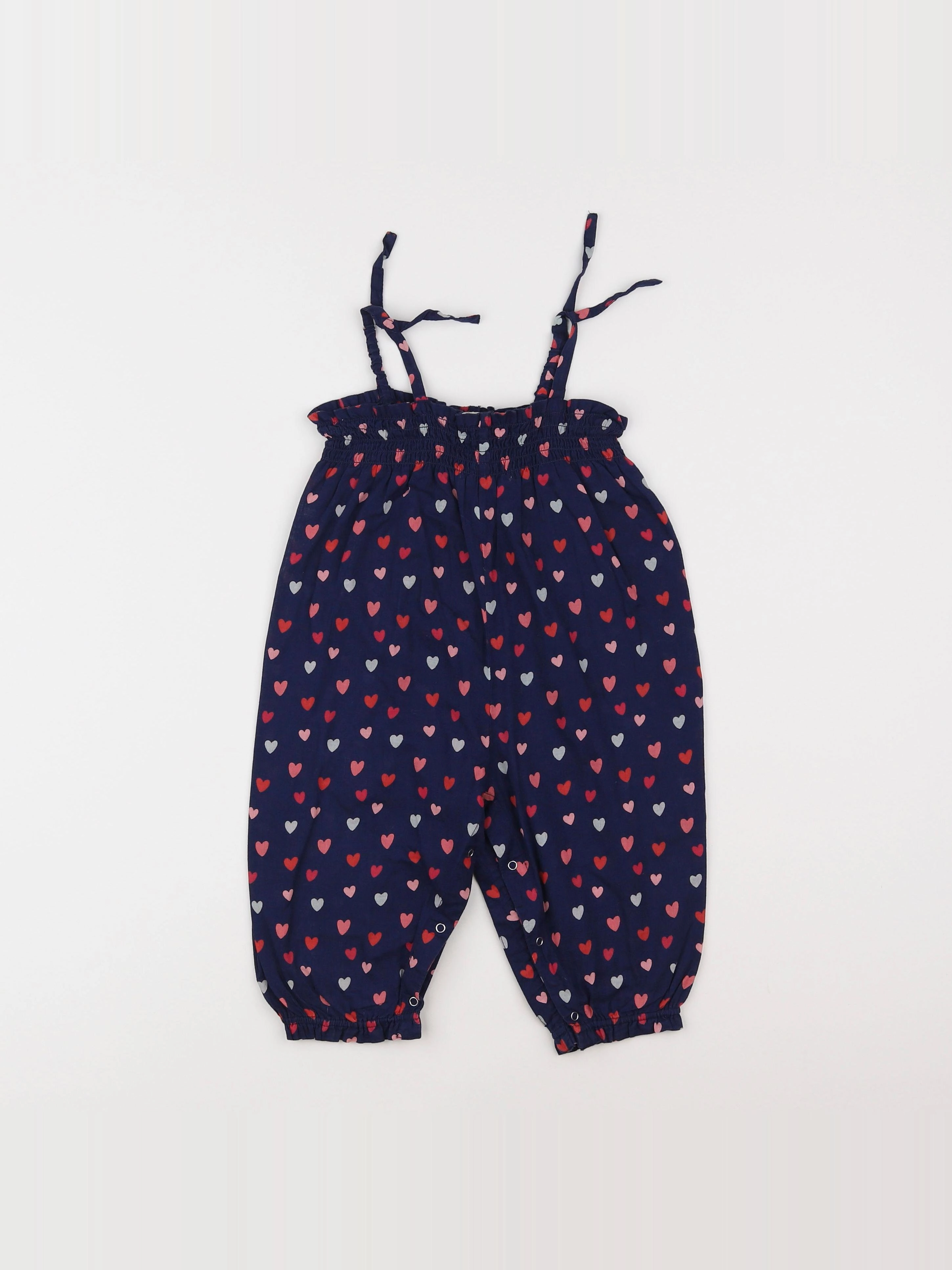 Bonton - combinaison bleu - 12 mois