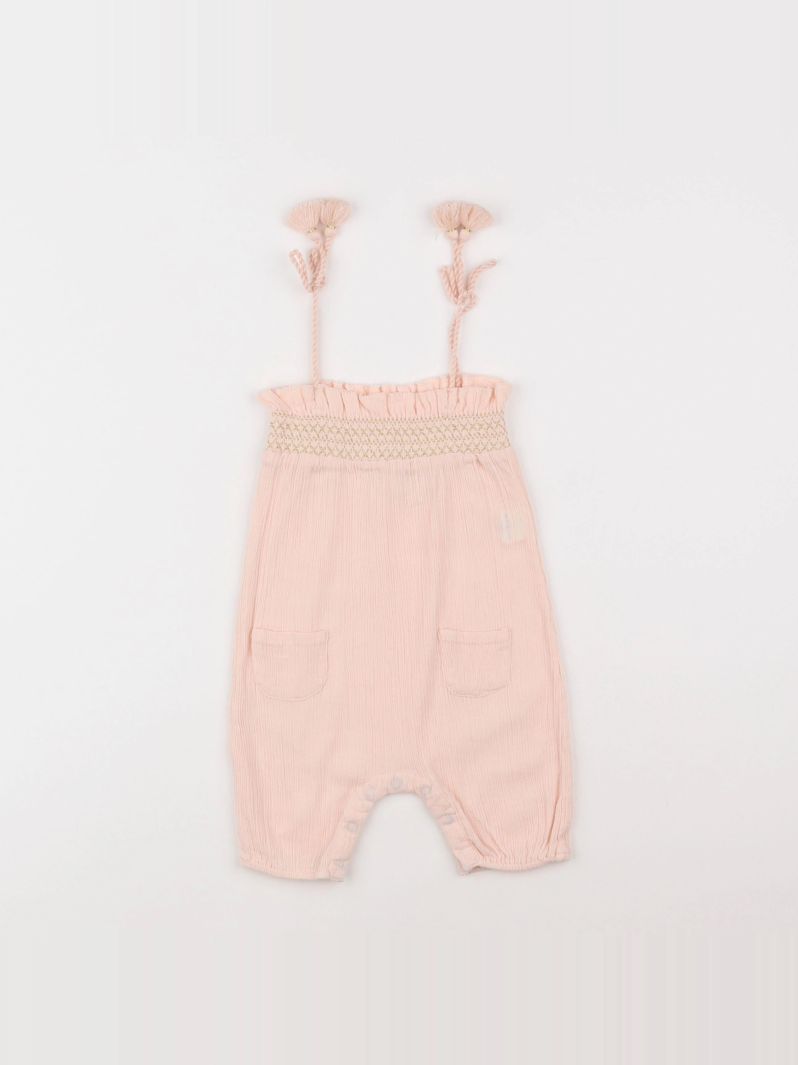 Louis Louise - combinaison rose - 3 mois