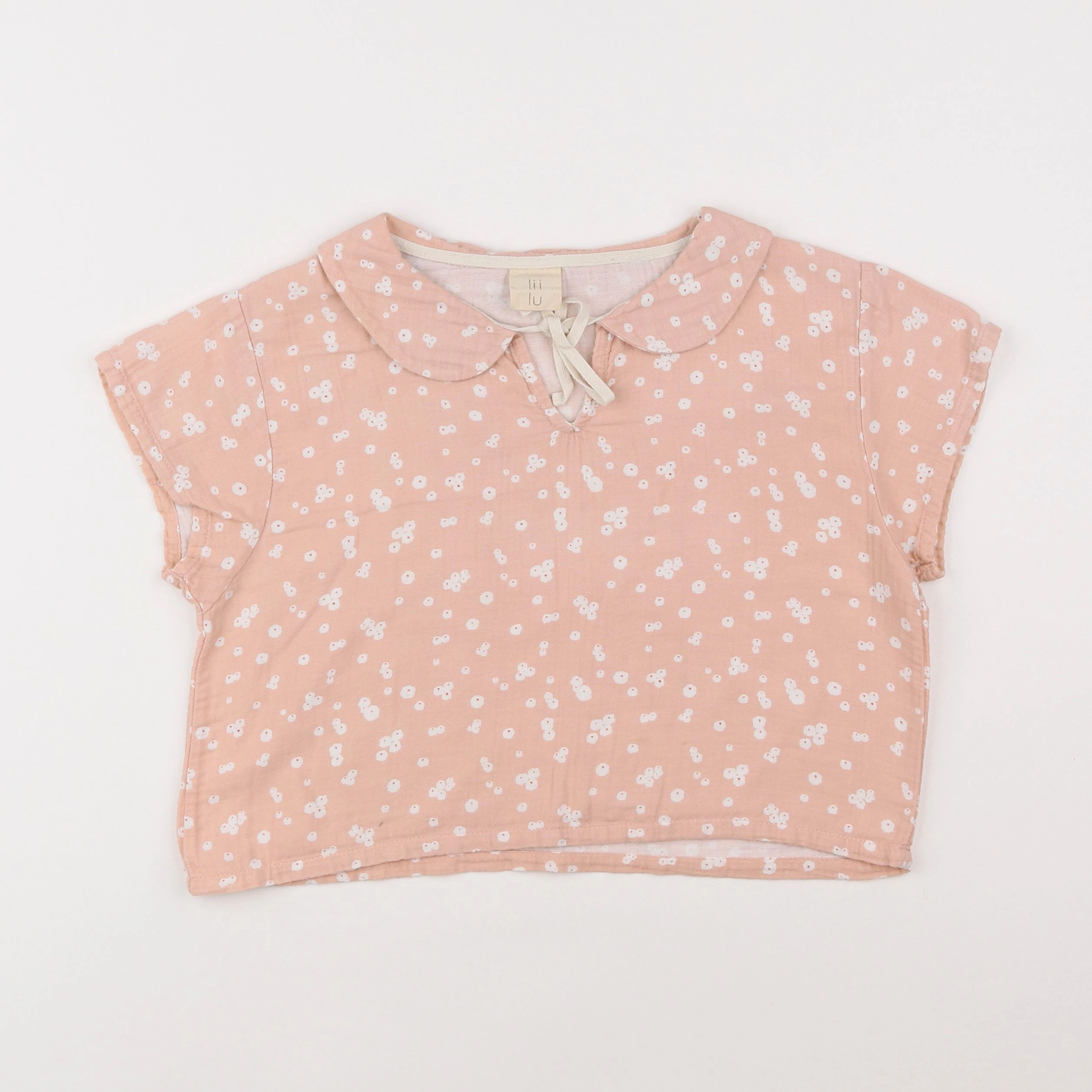 LiiLU - blouse rose - 8/10 ans