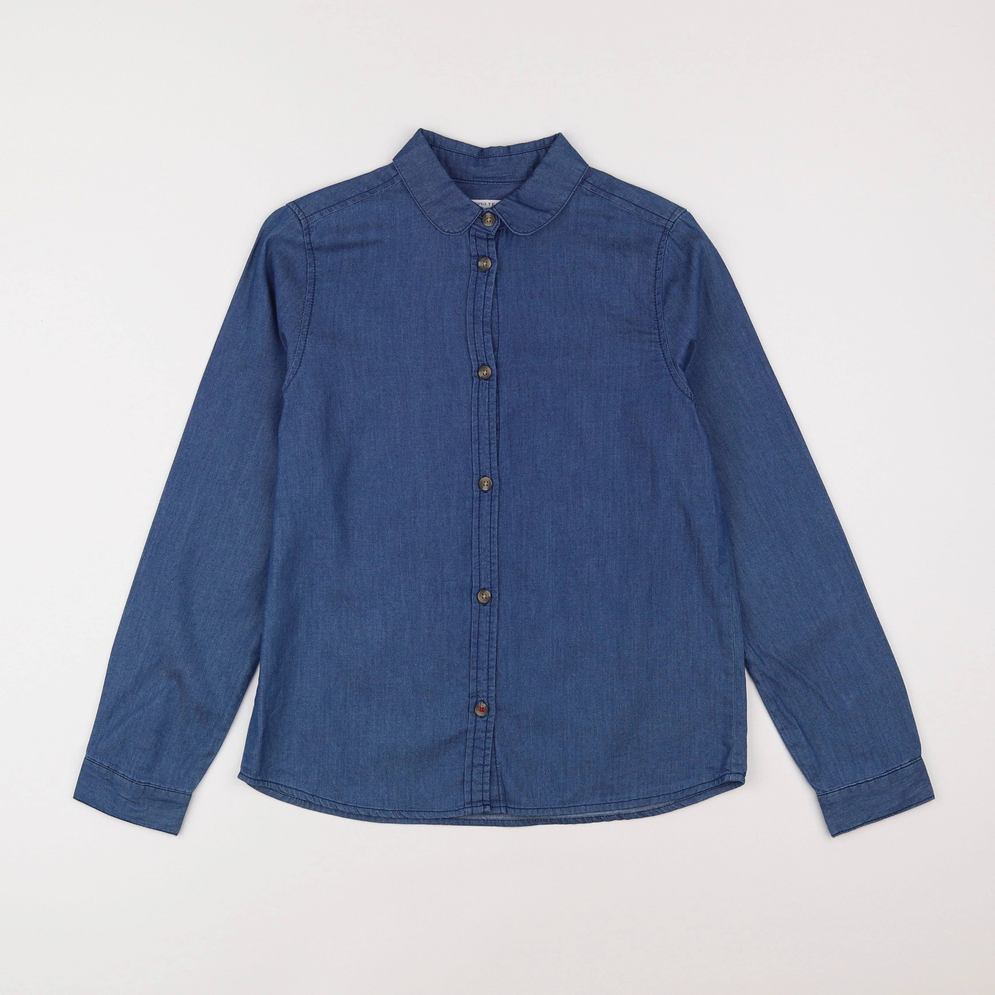 Monoprix - chemise bleu - 12 ans