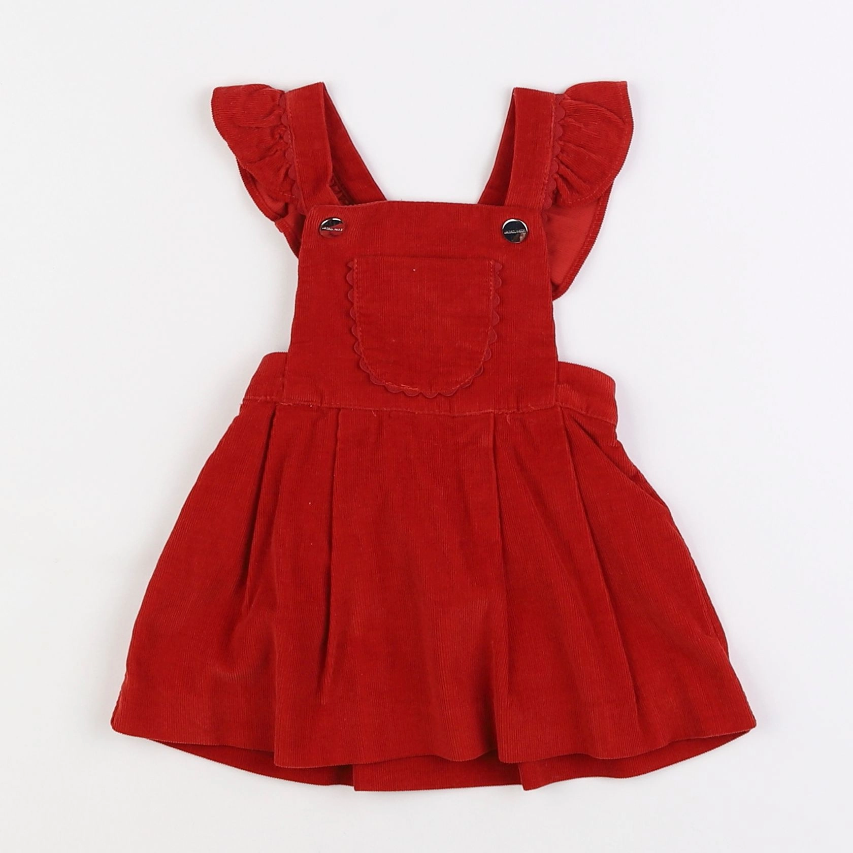 Jacadi - robe rouge - 12 mois
