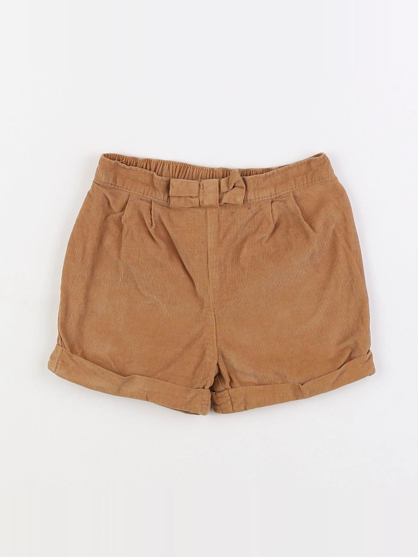 Cyrillus - short marron - 12 mois