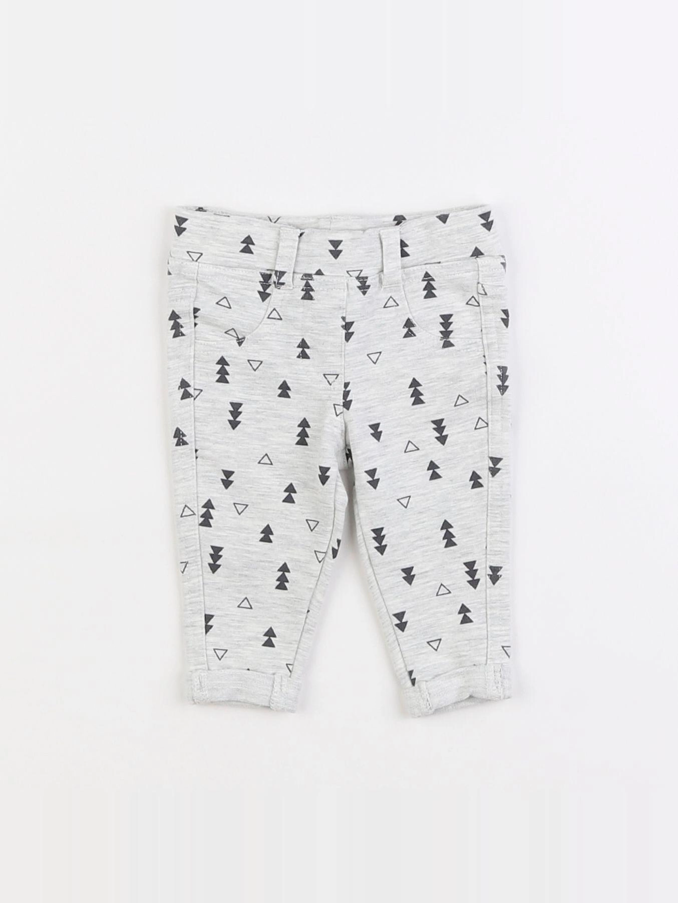 Tape à l'oeil - jegging gris - 3 mois