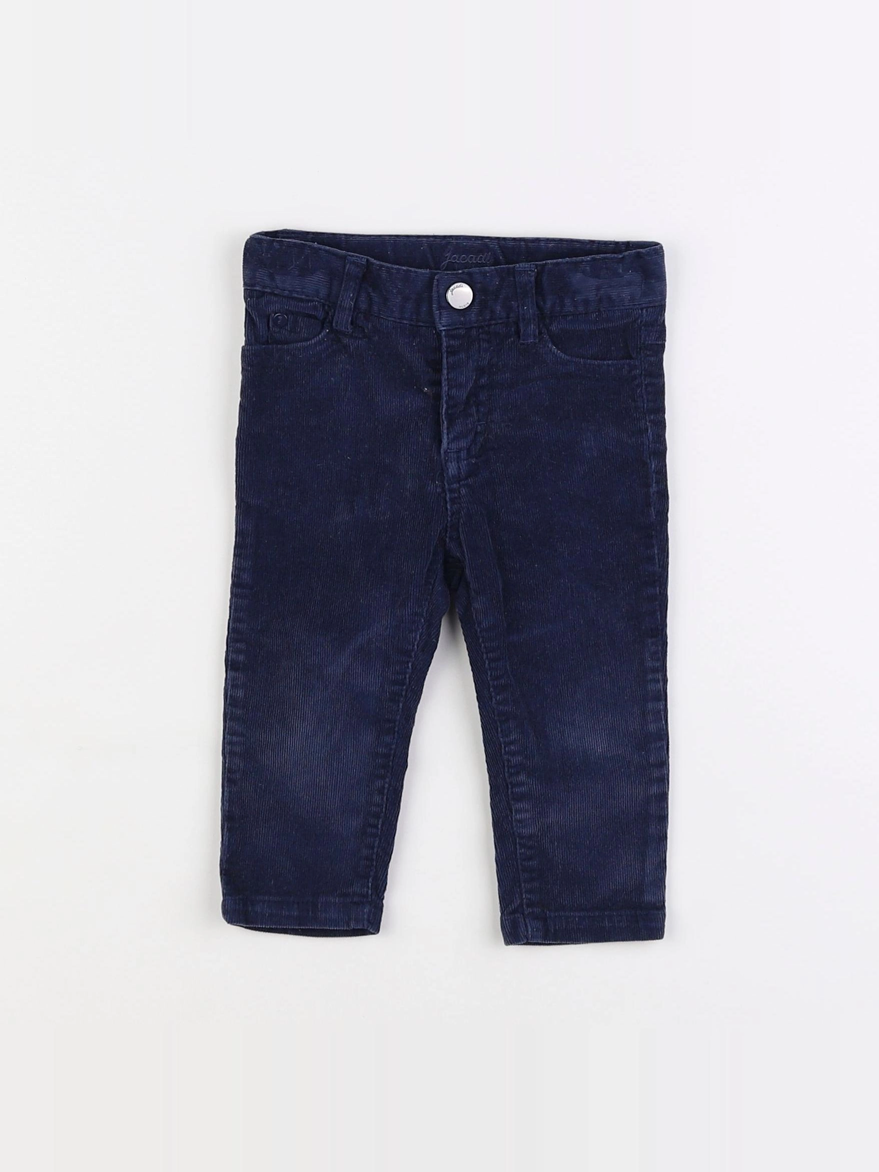 Jacadi - pantalon bleu - 12 mois