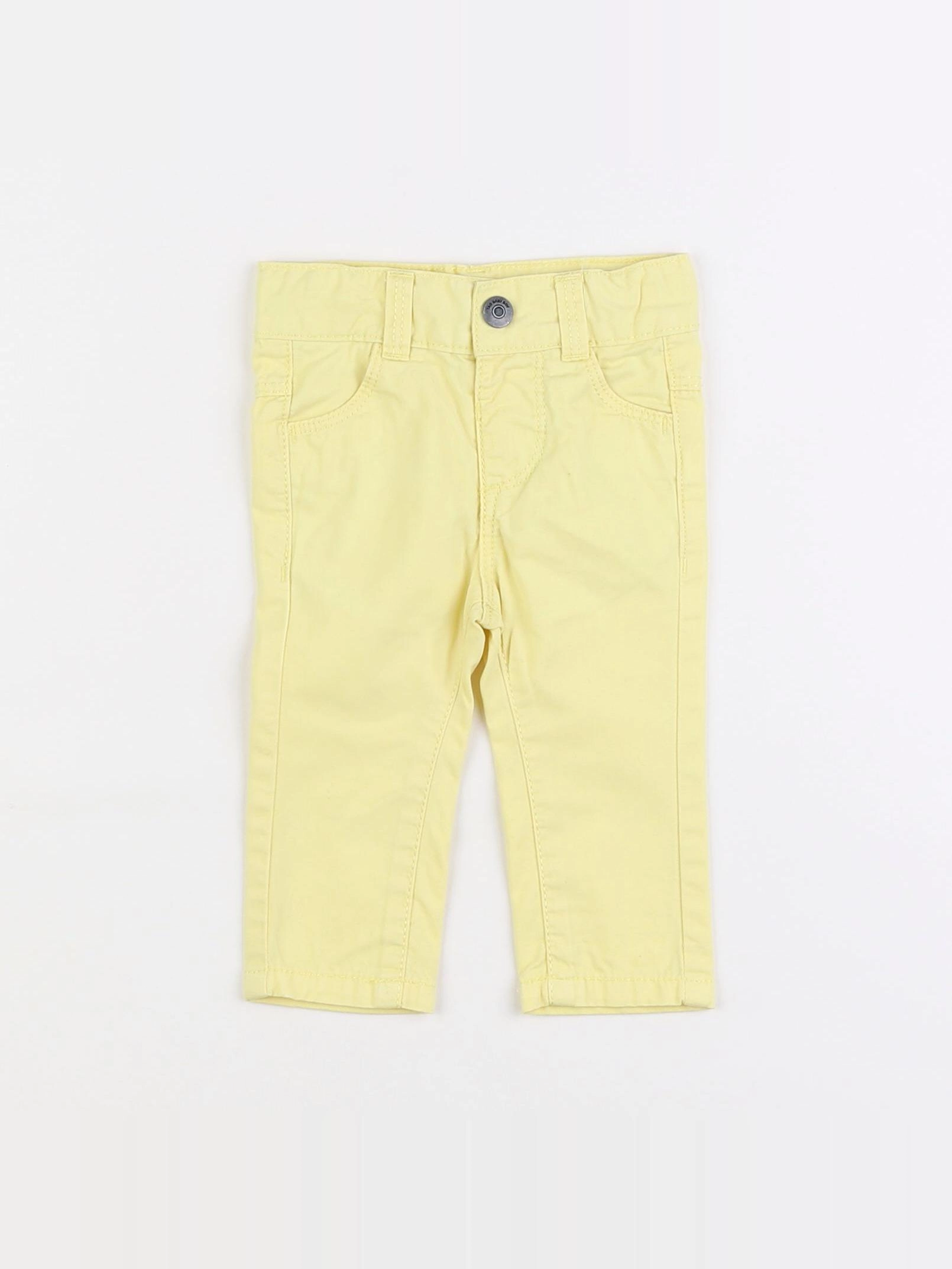 Tape à l'oeil - pantalon jaune - 3 mois