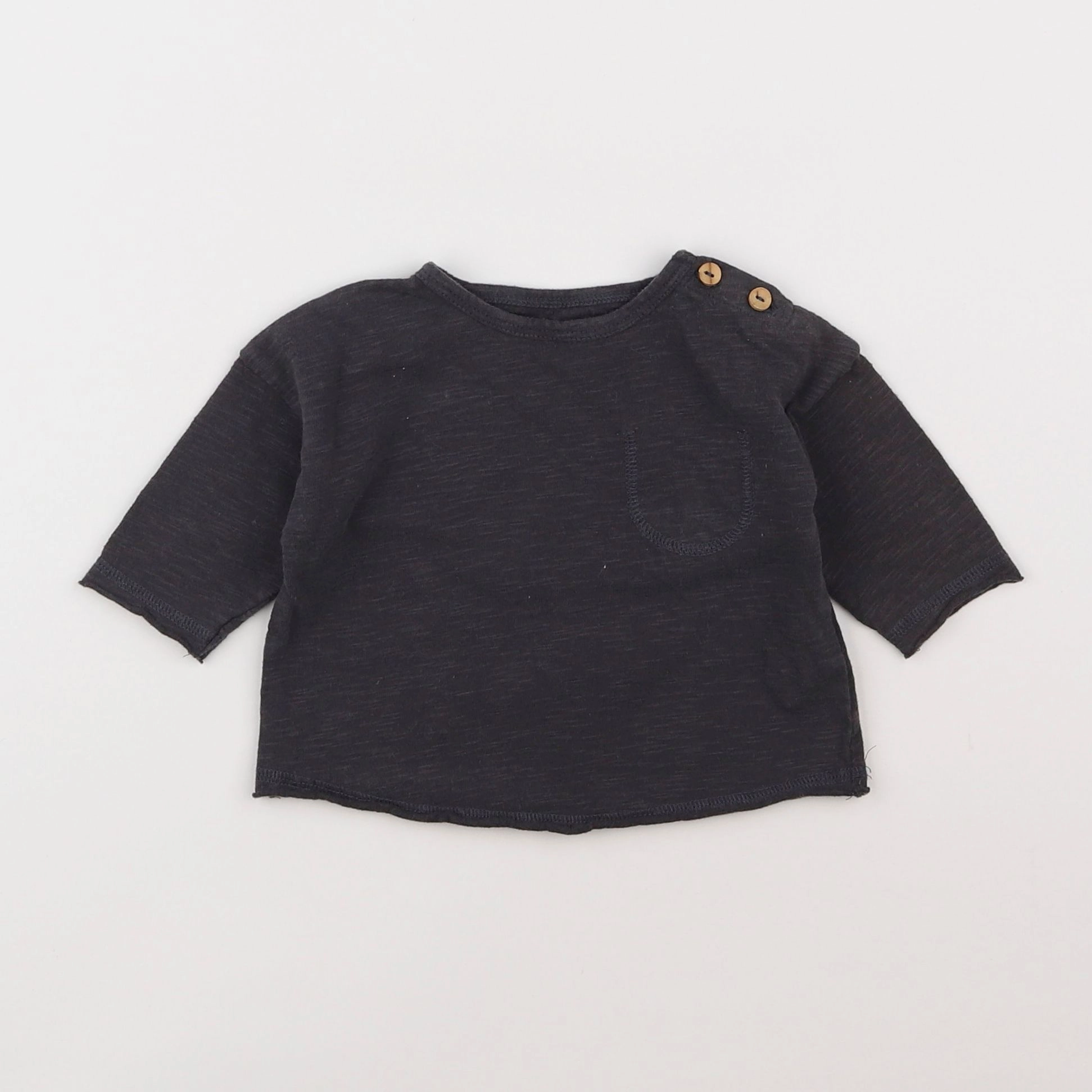 Play Up - tee-shirt gris - 3 mois