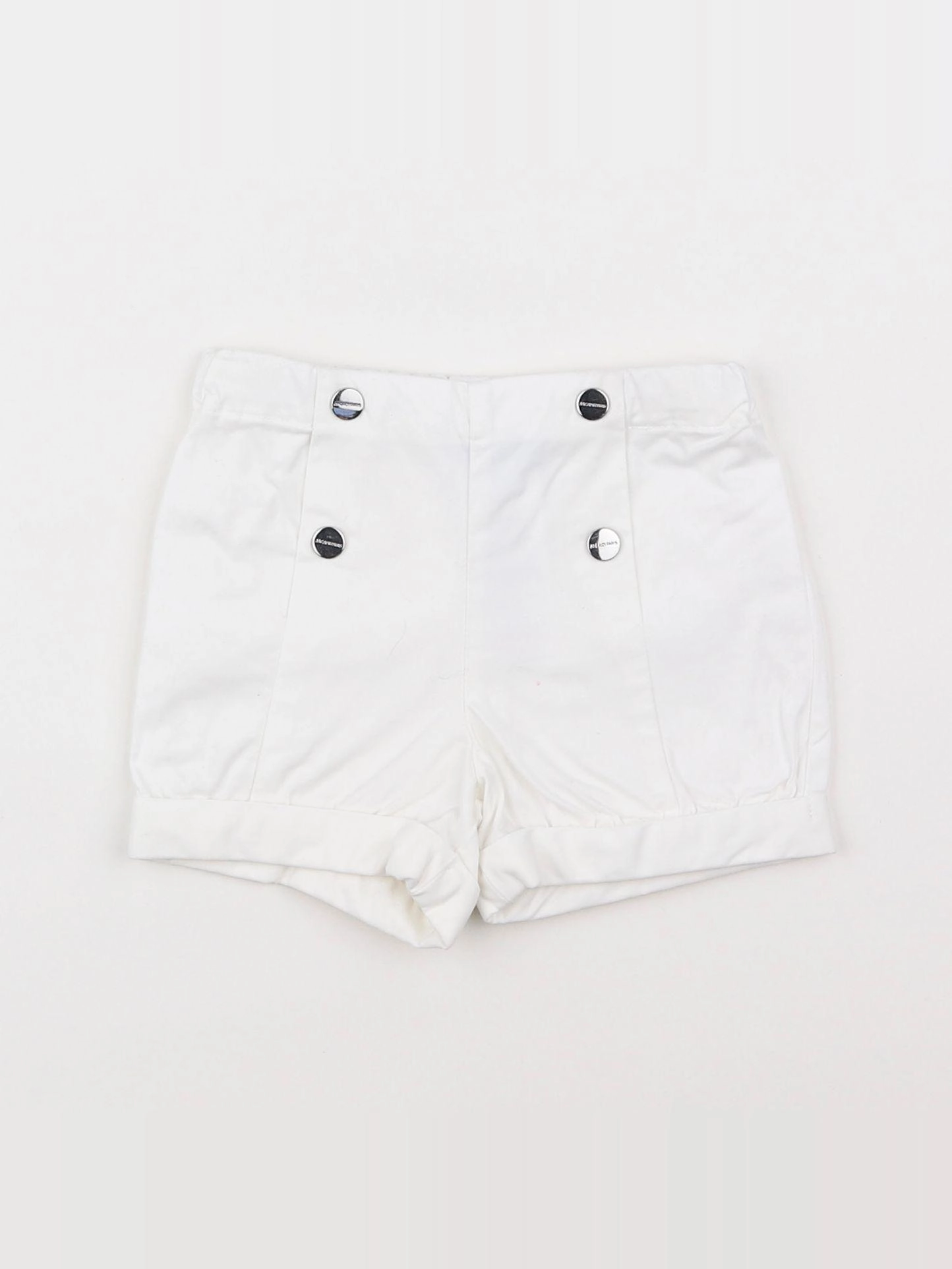 Jacadi - short blanc - 12 mois