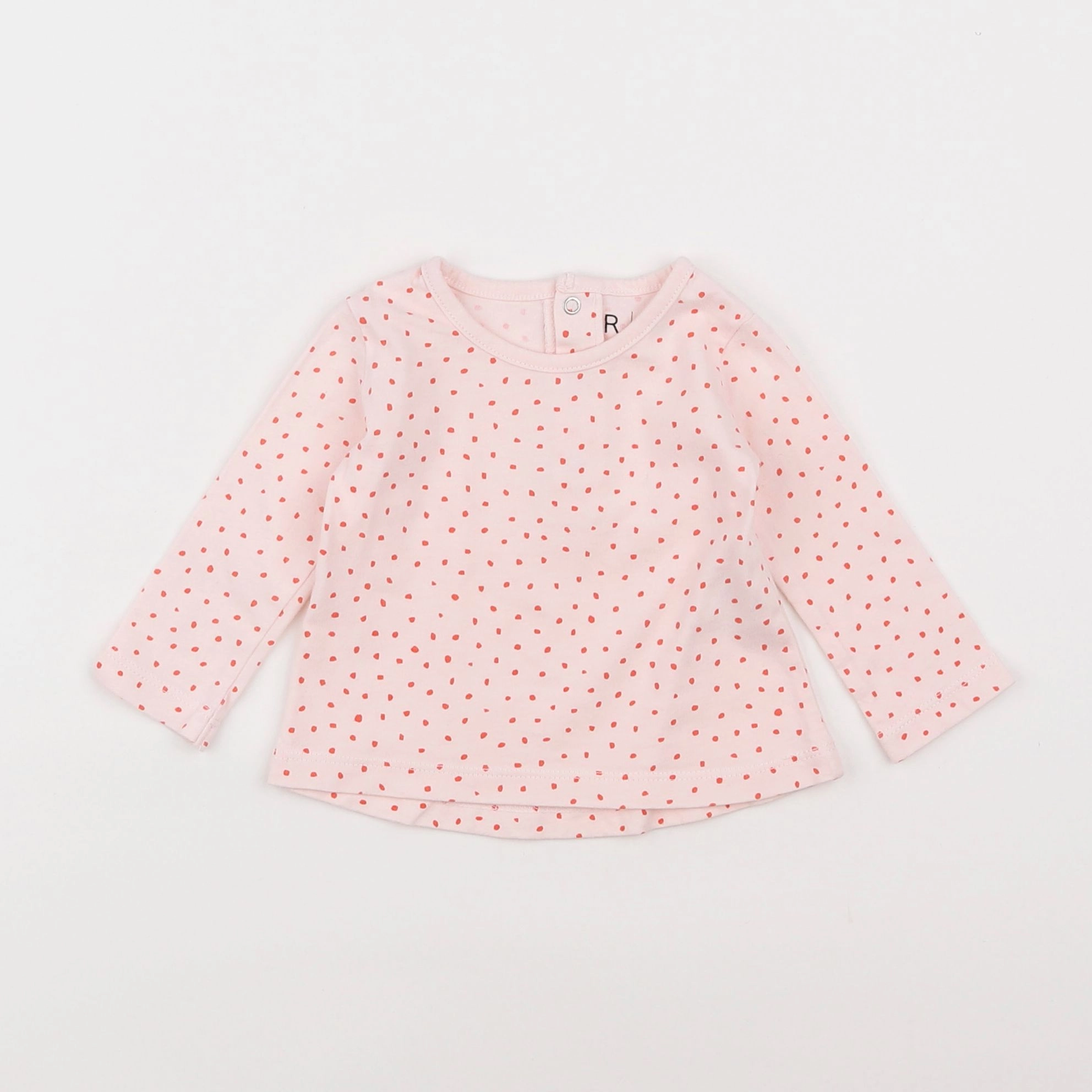 La Redoute - tee-shirt rose - 3 mois