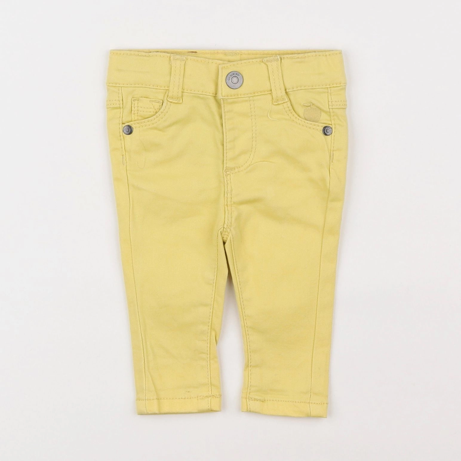 Tape à l'oeil - pantalon jaune - 3 mois