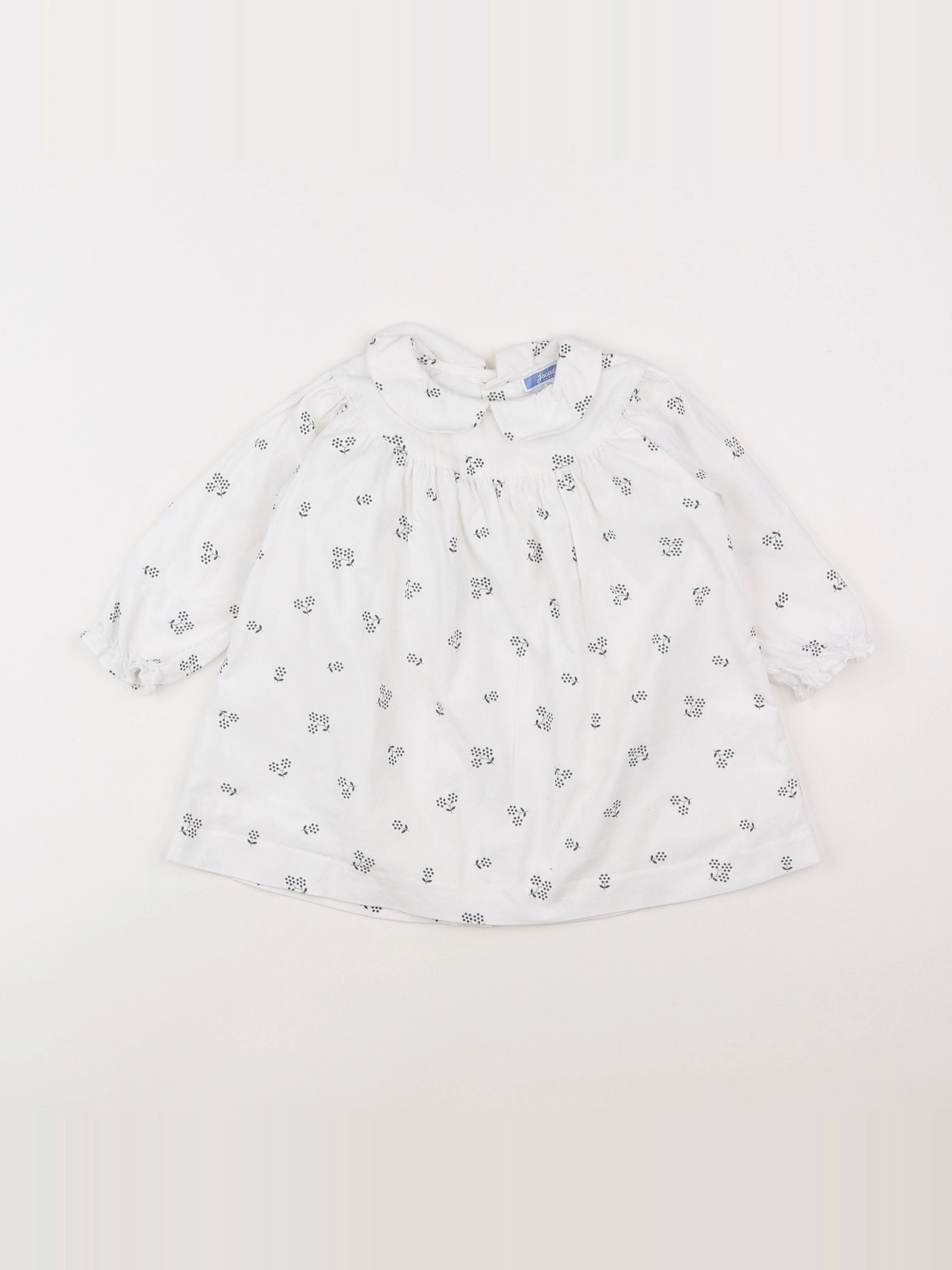 Jacadi - robe blanc - 18 mois