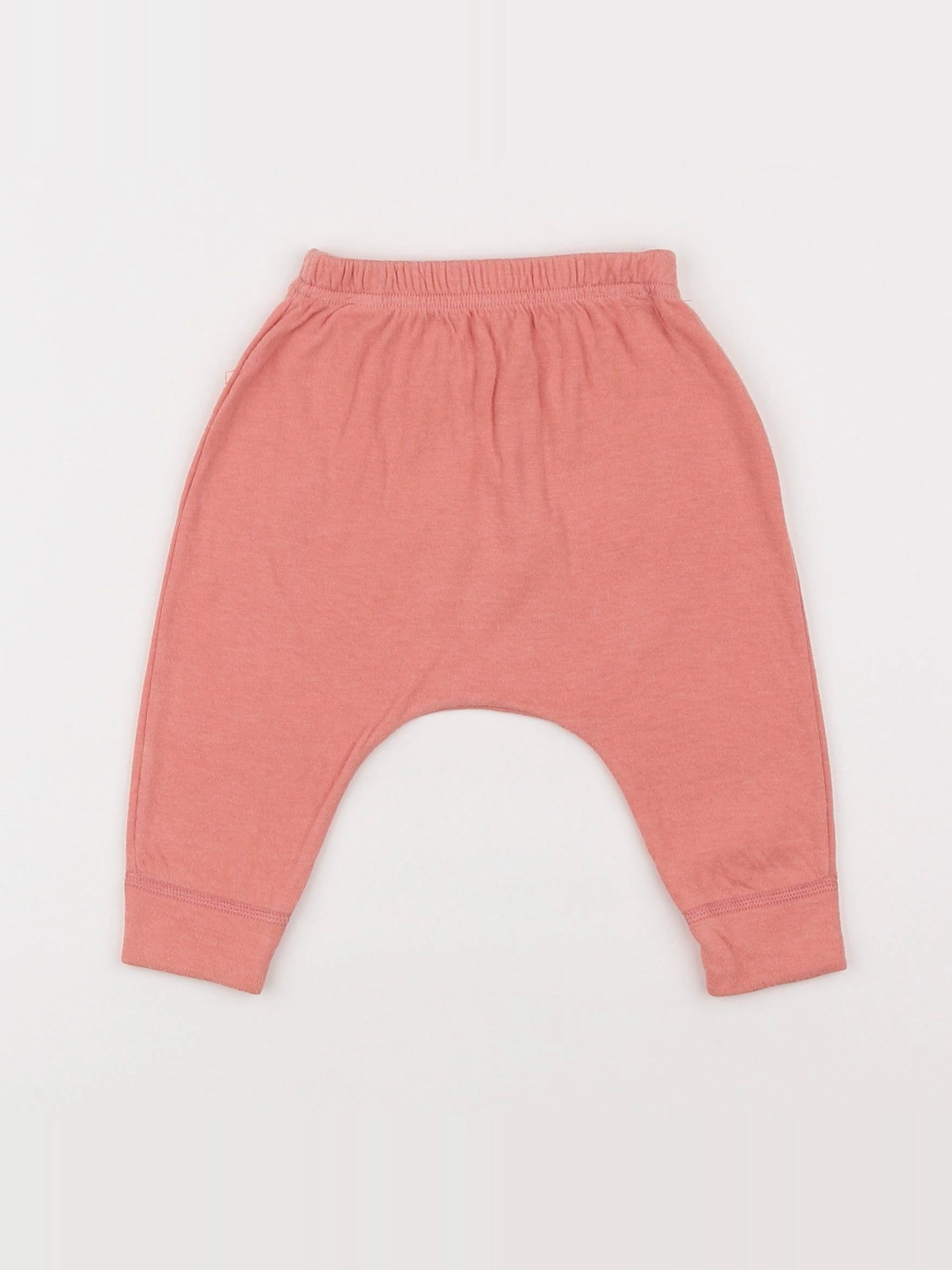 Petit Bateau - sarouel rose - 6 mois