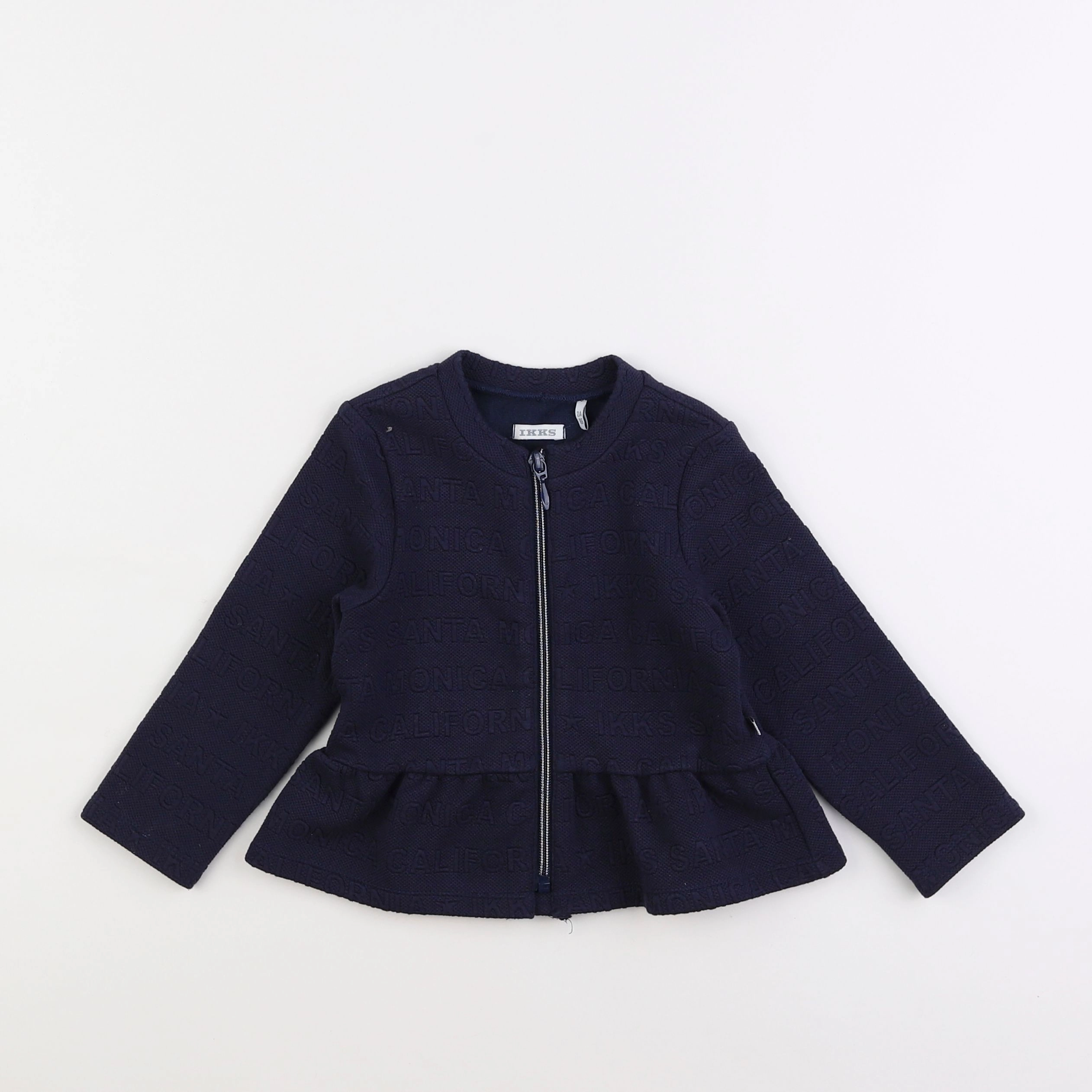 IKKS - veste bleu - 2 ans