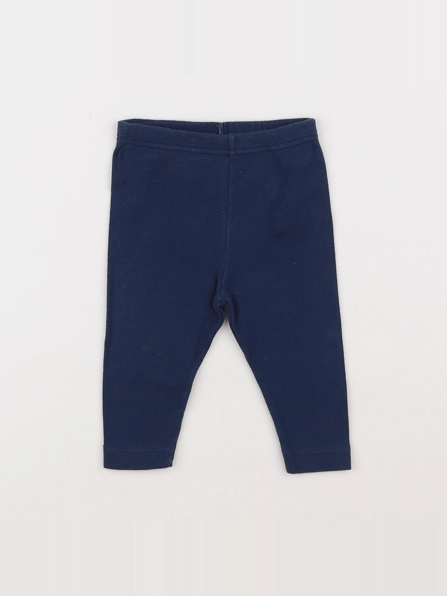 Petit Bateau - legging bleu - 3 mois