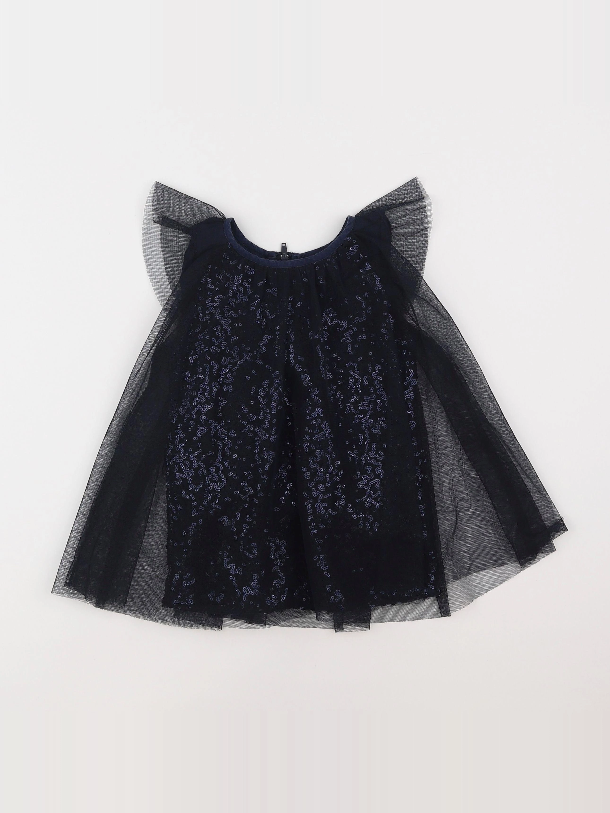 Tape à l'oeil - robe bleu - 12 mois