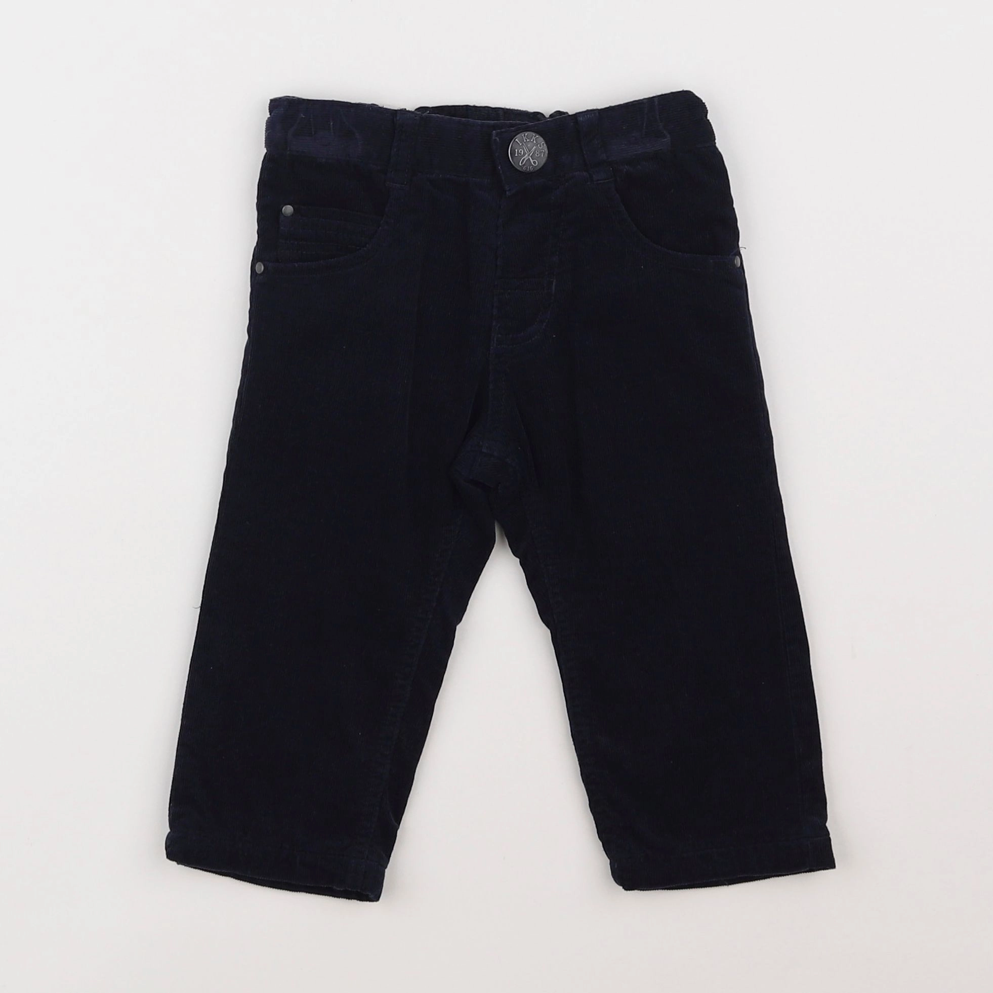 IKKS - pantalon bleu - 6 mois