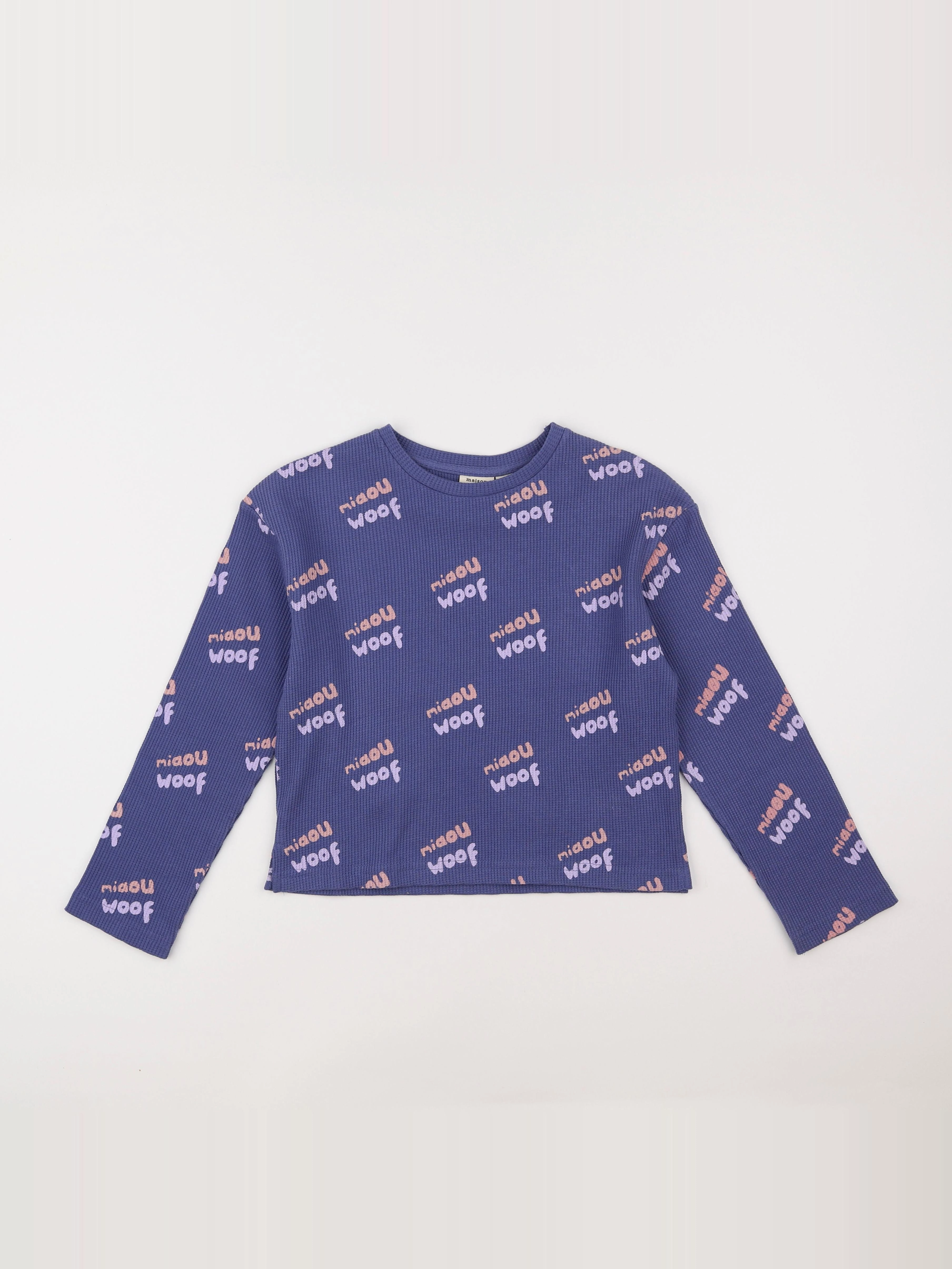 Maison Tadaboum - tee-shirt violet - 8/9 ans