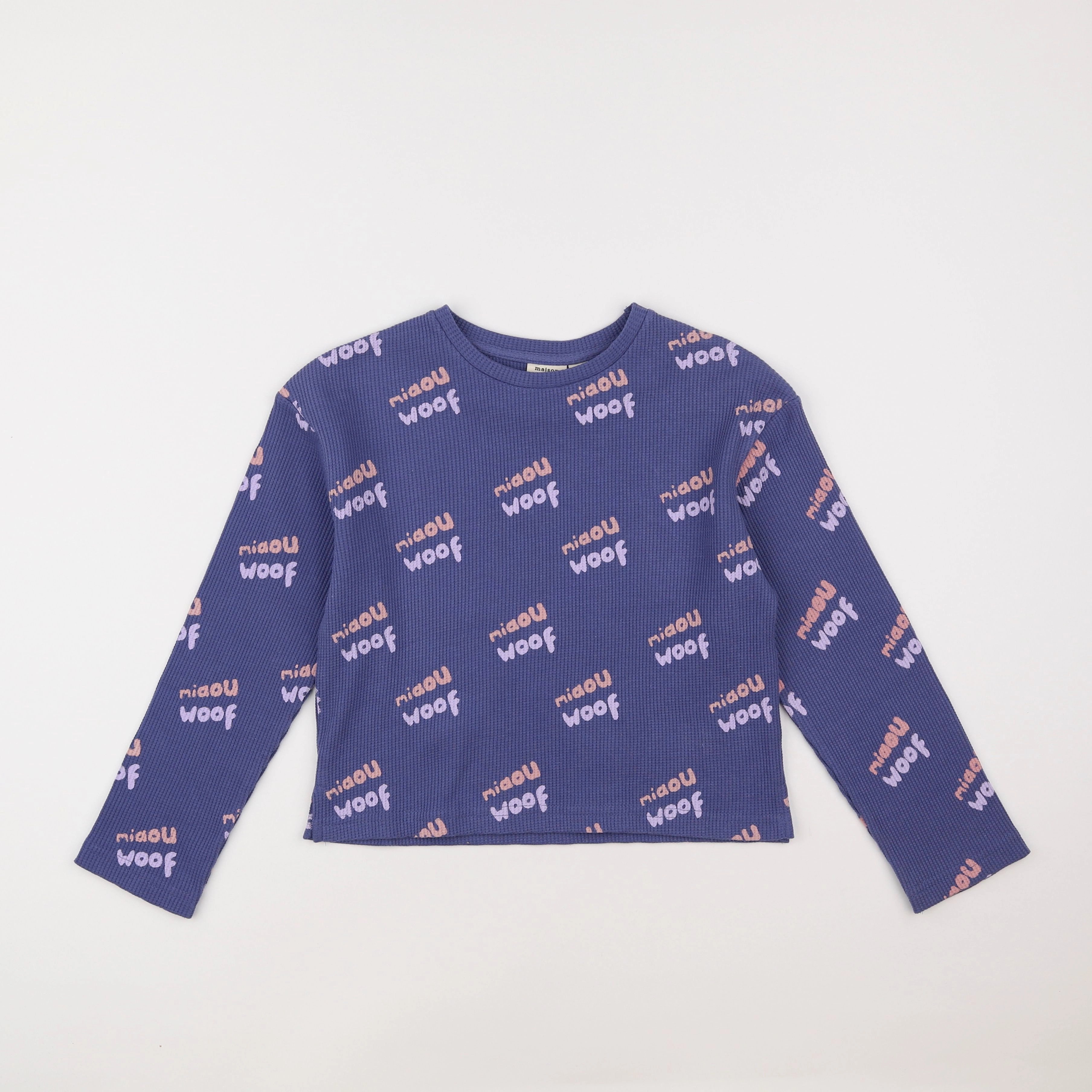 Maison Tadaboum - tee-shirt violet - 8/9 ans