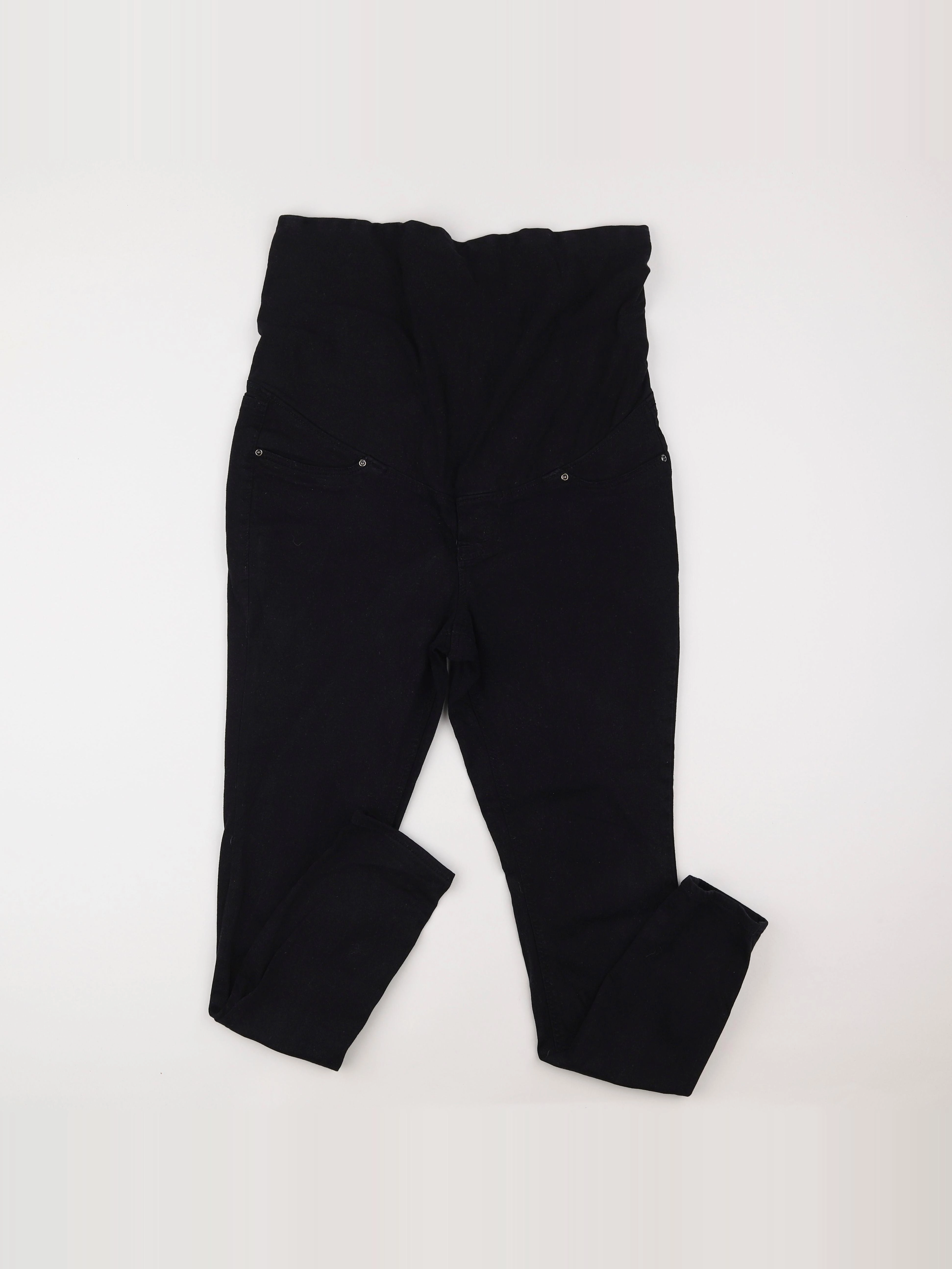 H&M - pantalon grossesse noir - 40