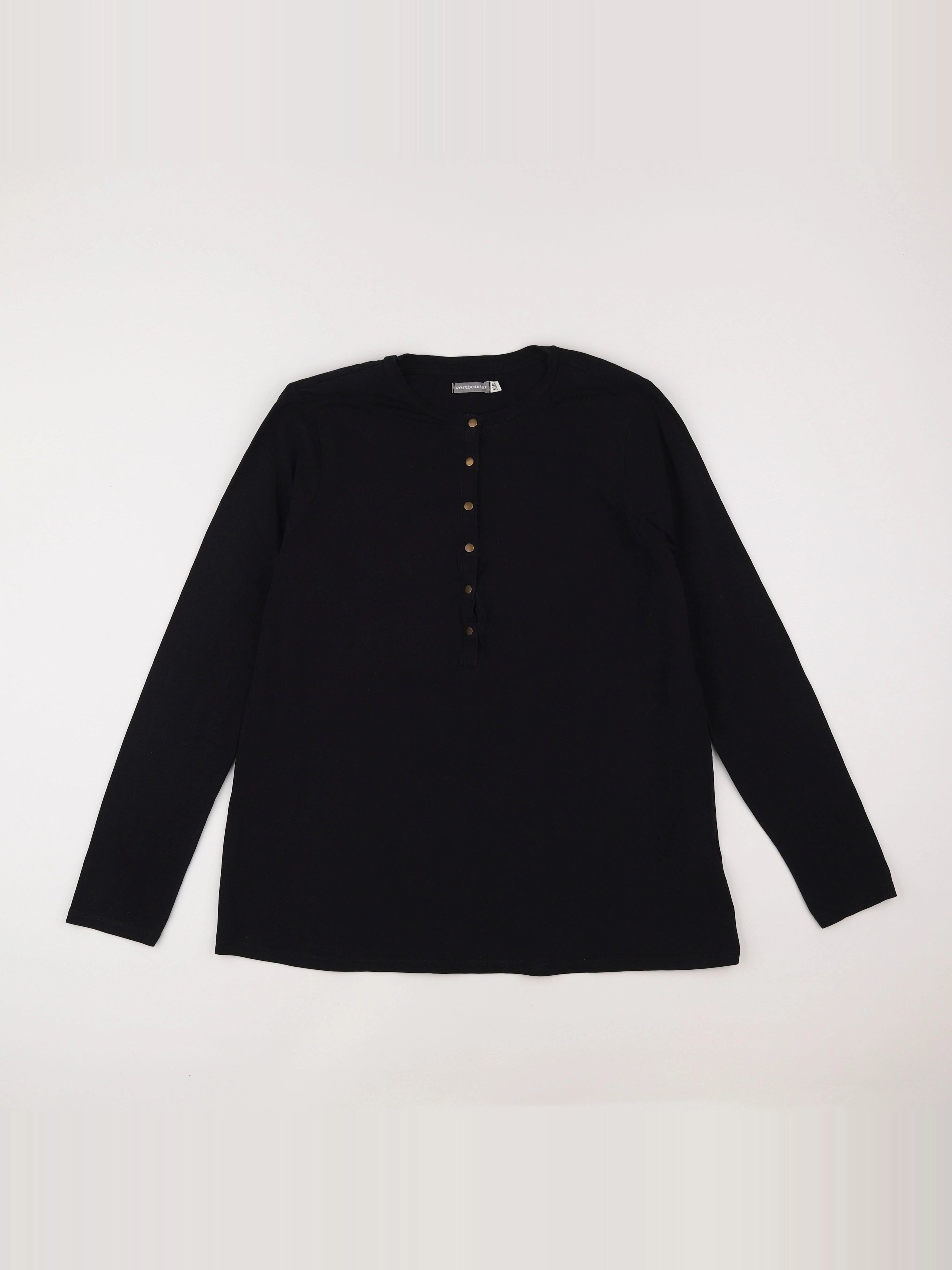 Vertbaudet - tee-shirt grossesse noir - 42 à 44