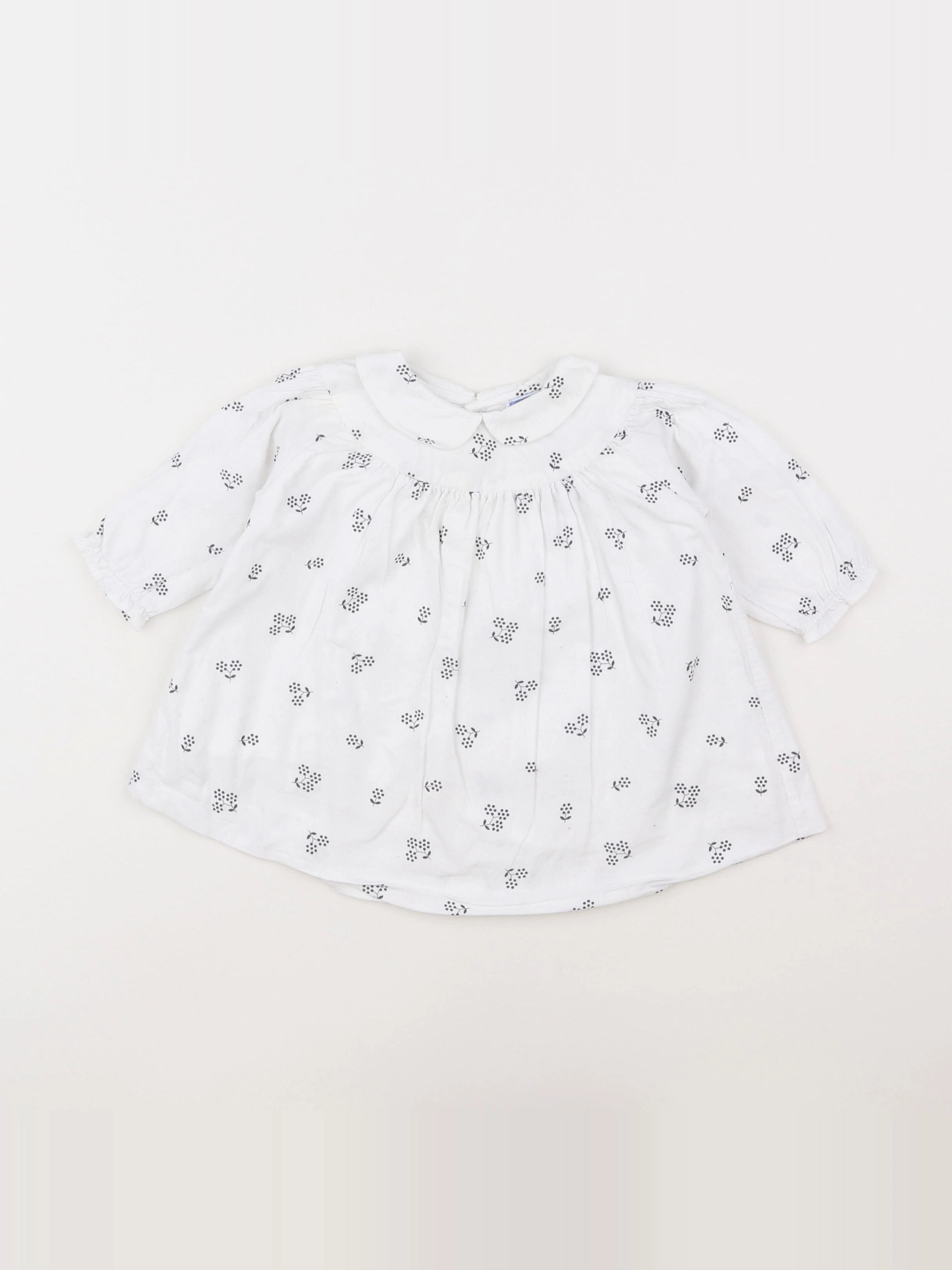 Jacadi - robe blanc - 6 mois
